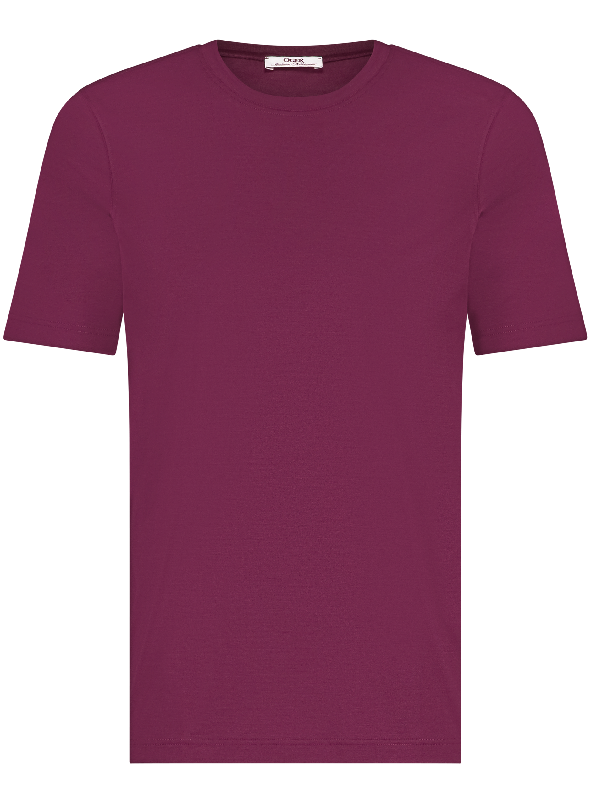 T-shirt van katoen | Bordeaux
