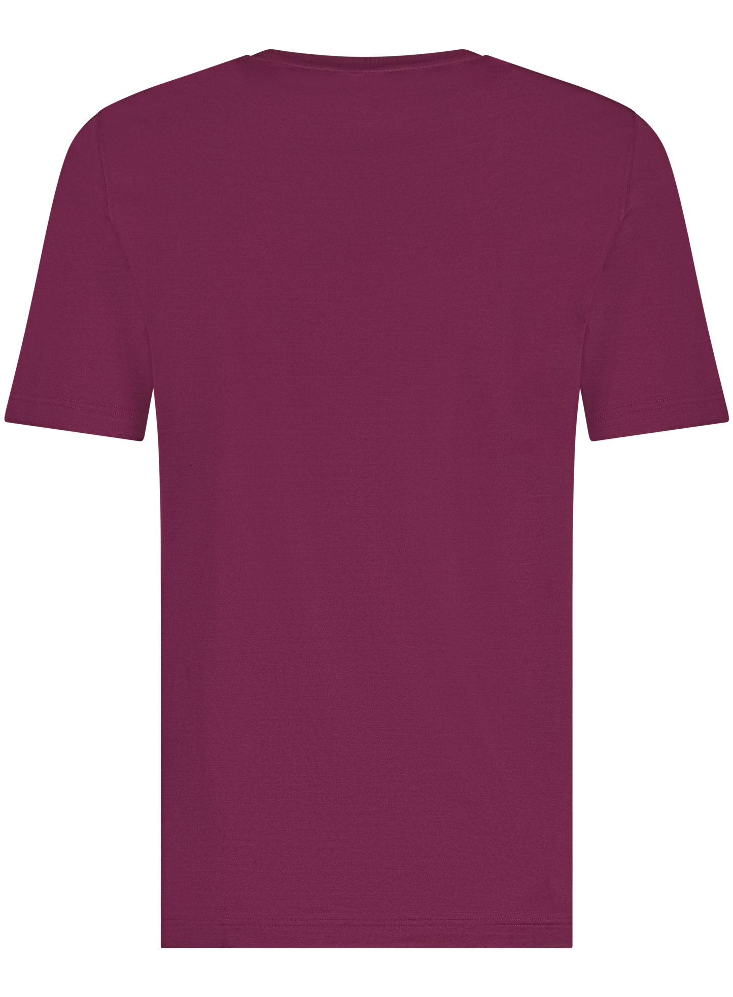 T-shirt van katoen | Bordeaux