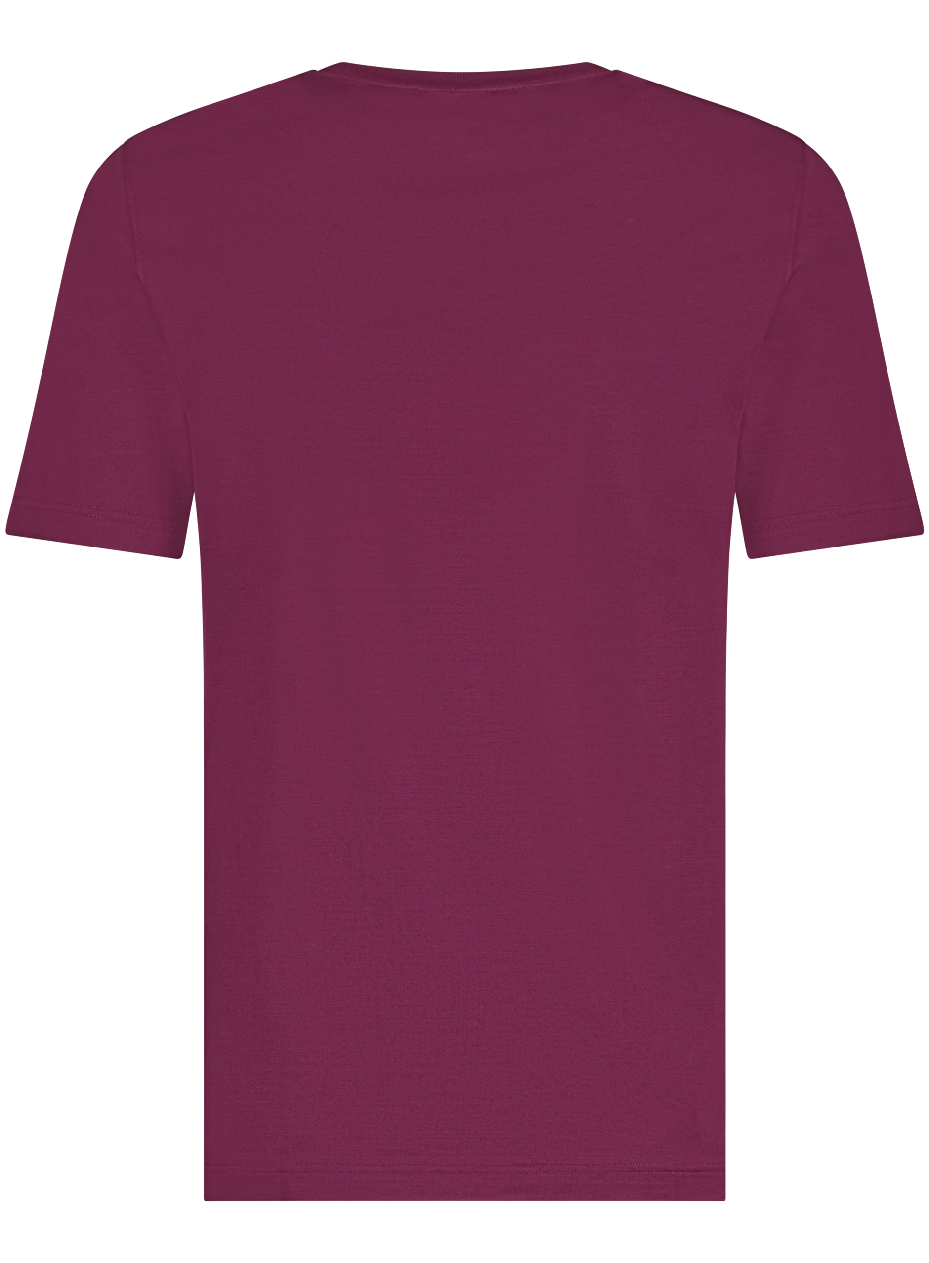 T-shirt van katoen | Bordeaux