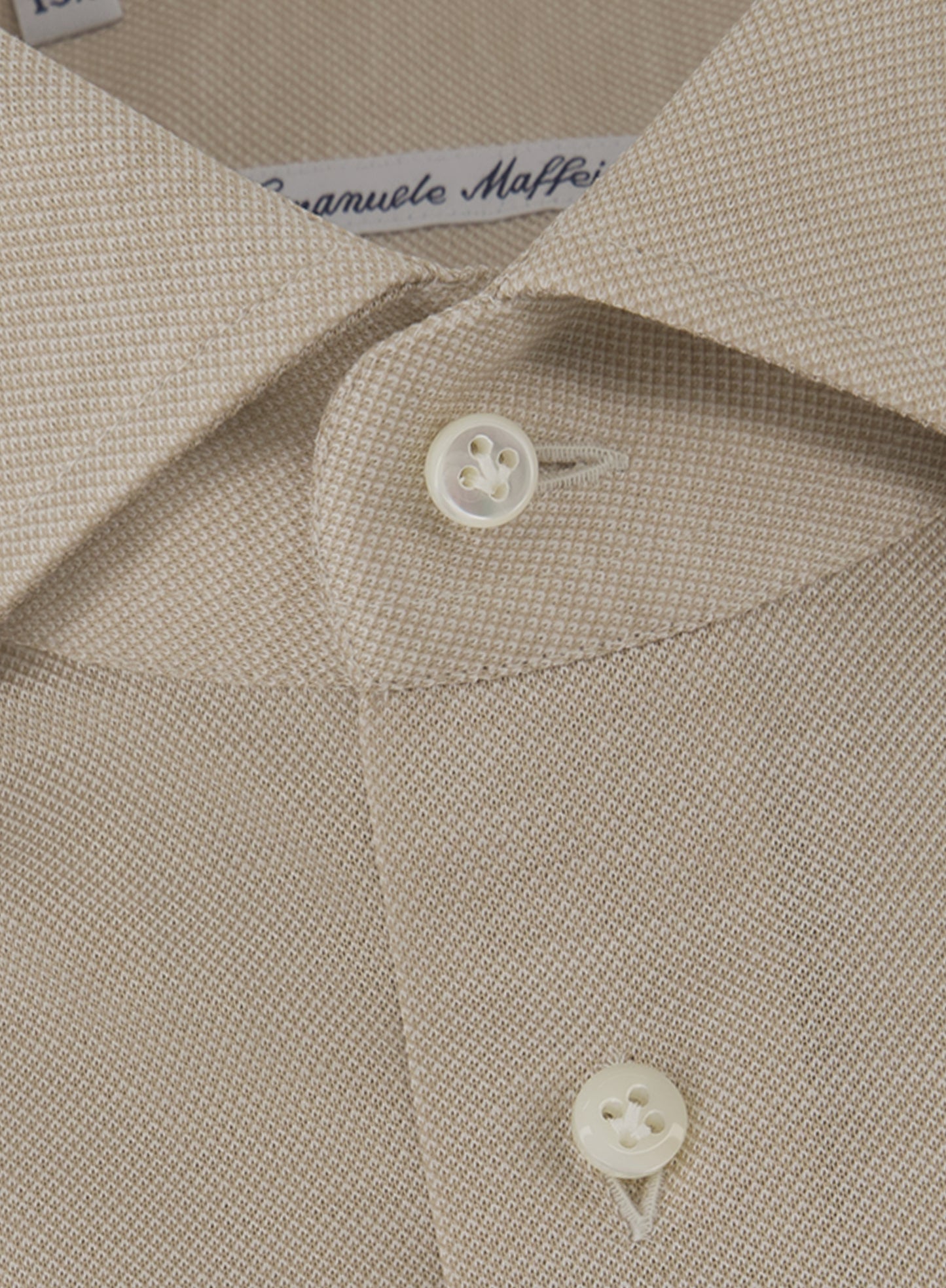 Shirt van katoen | Beige