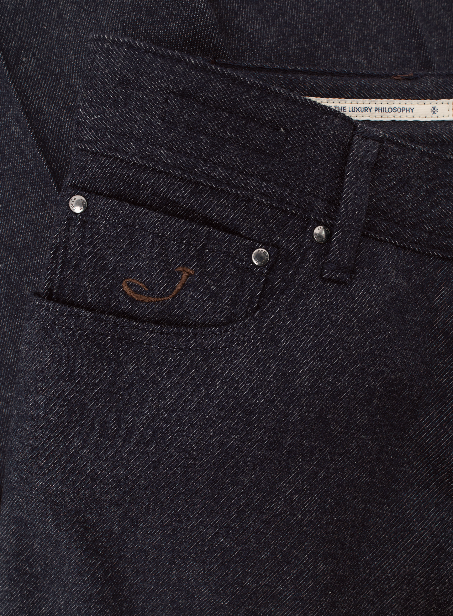 Bard jeans van cashmere | FULL_WIDTH | BLUE NAVY