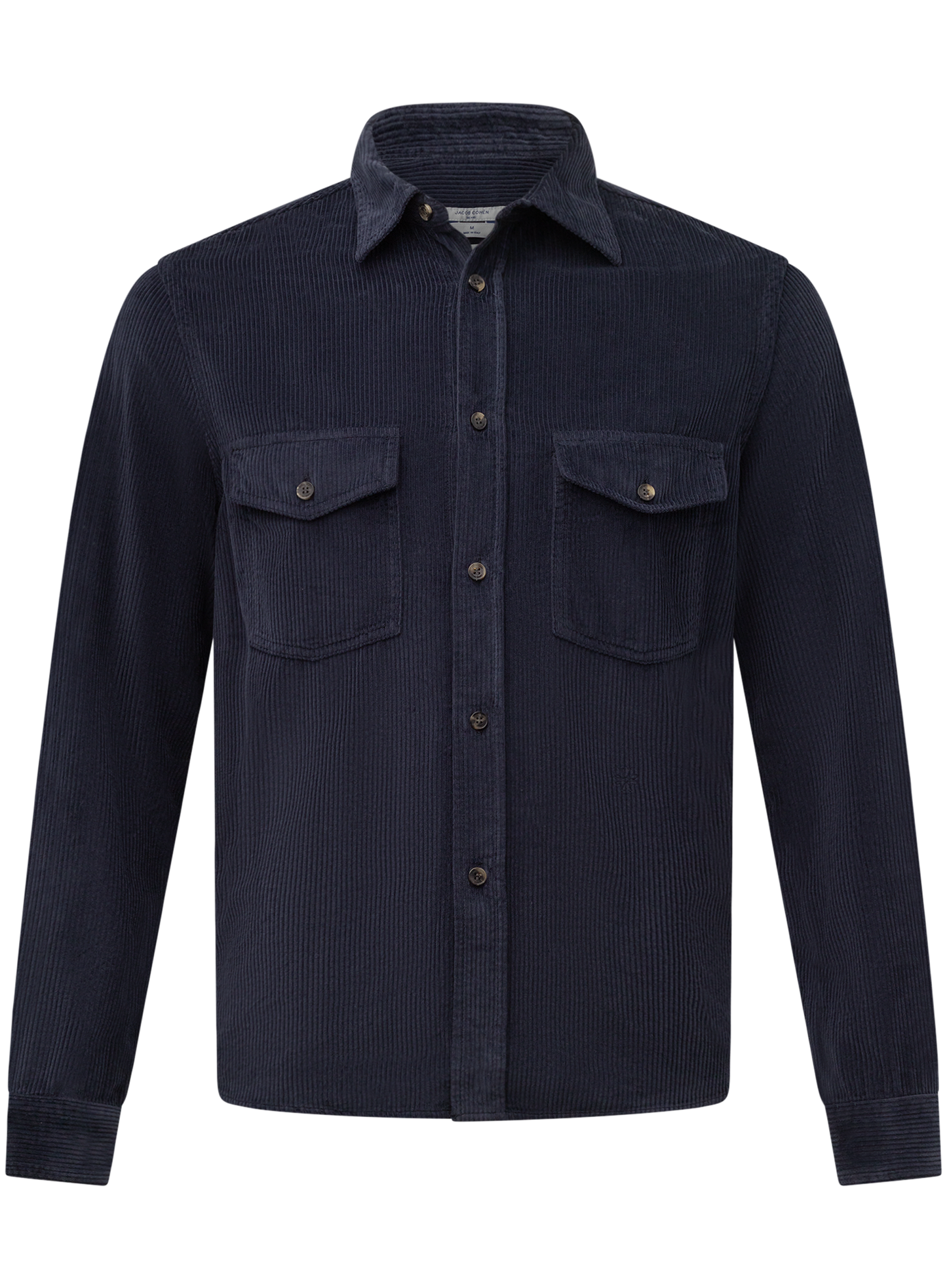 Corduroy shirt van katoen | BLUE NAVY