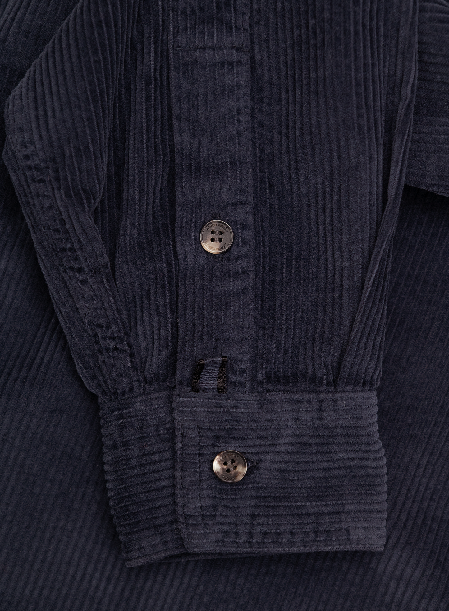 Corduroy shirt van katoen | FULL_WIDTH | BLUE NAVY