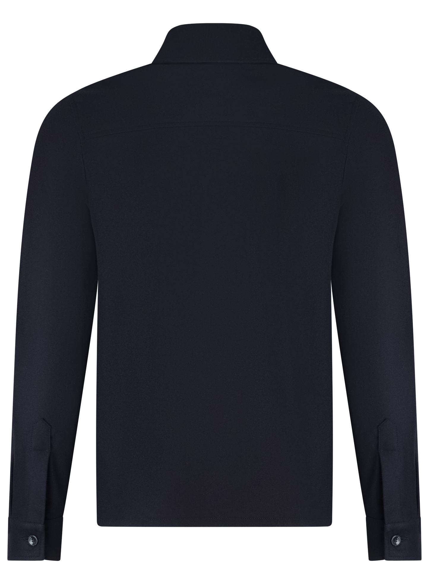 Urus overshirt van wol en cashmere | BLUE NAVY