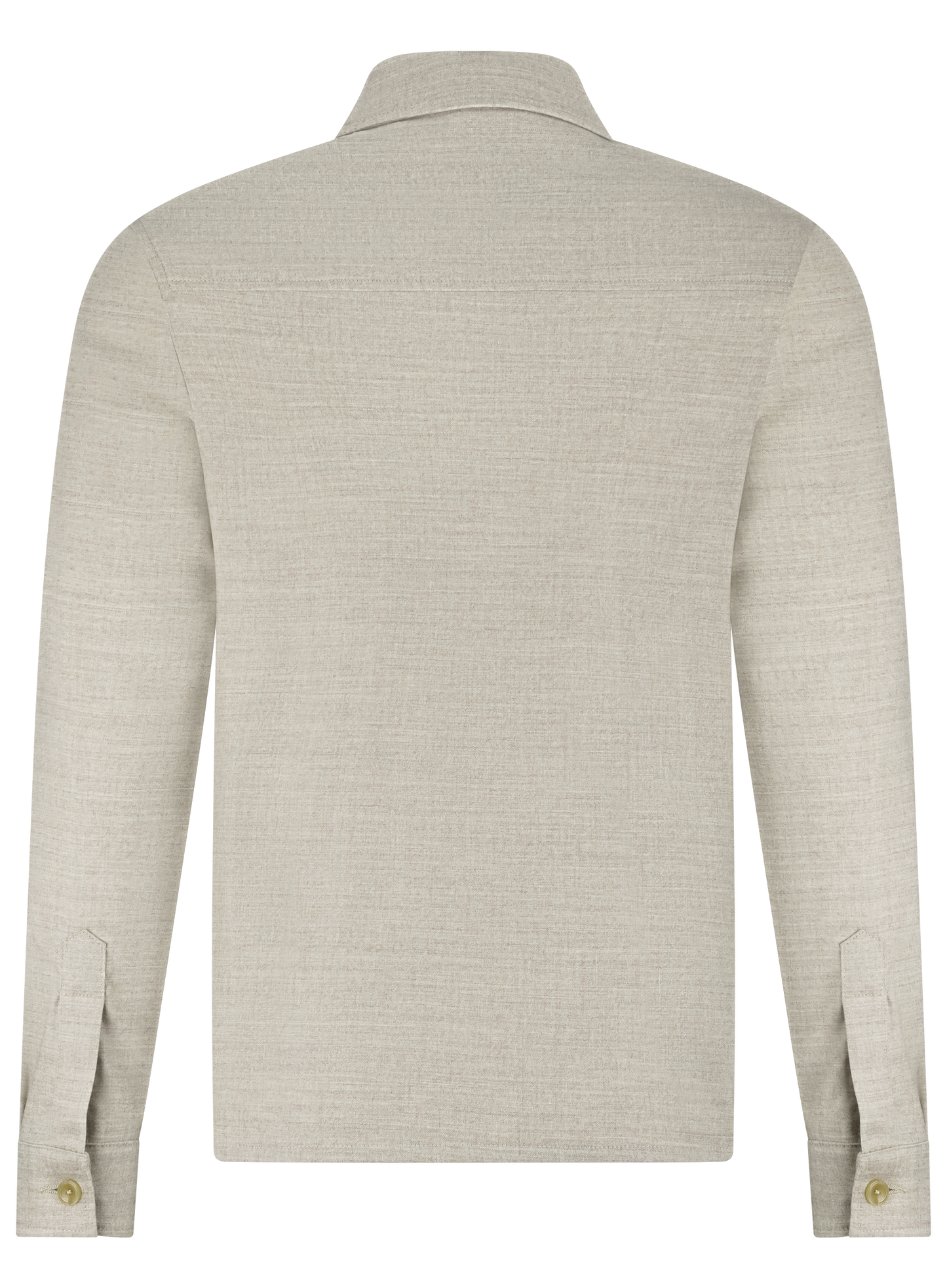 Urus overshirt van wol en cashmere | Beige