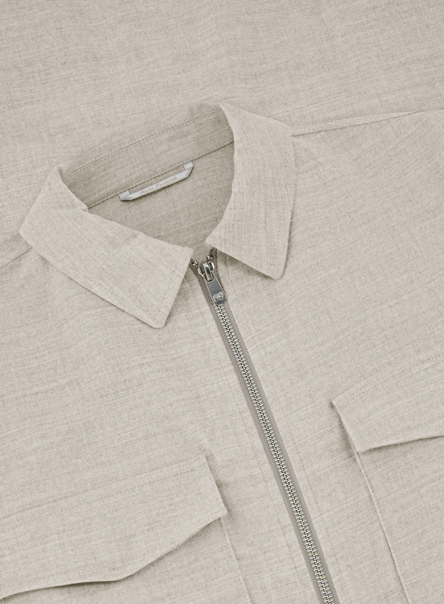 Urus overshirt van wol en cashmere | FULL_WIDTH | Beige
