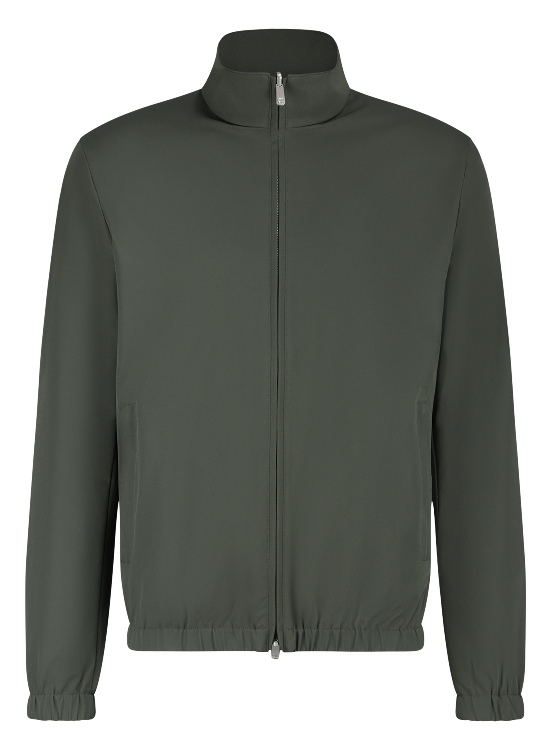 Reversible jack van wol en cashmere | Groen