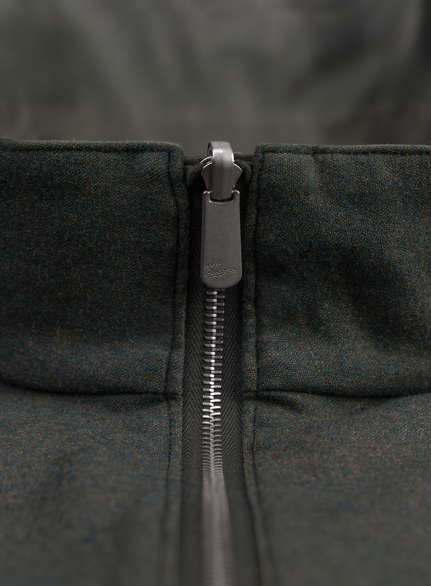 Reversible jack van wol en cashmere | FULL_WIDTH | Groen