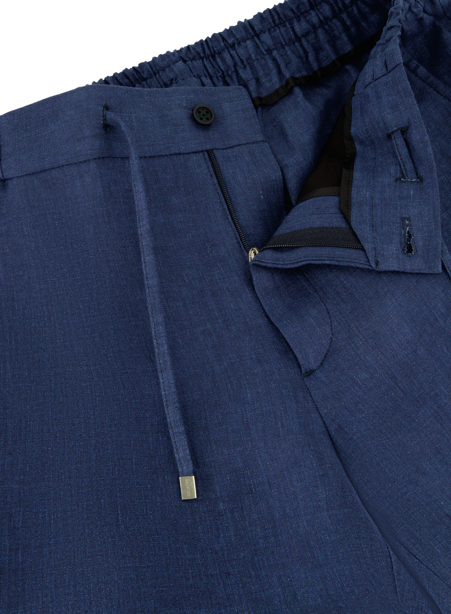 Spiaggia short van linnen | FULL_WIDTH | BLUE NAVY