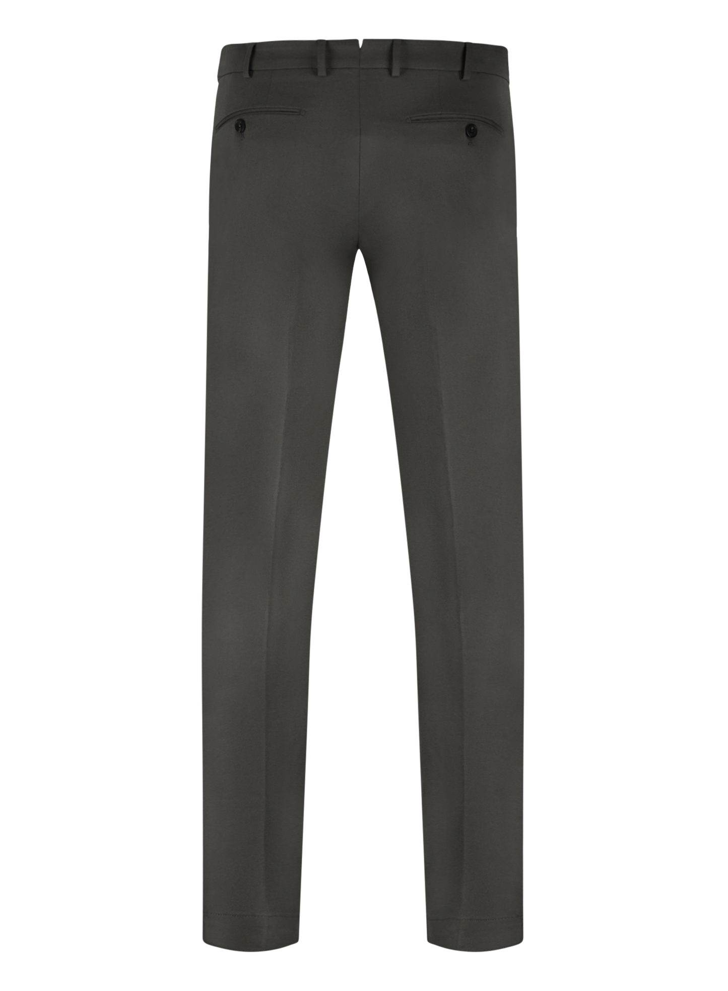 Pantalon van katoen | Grijs