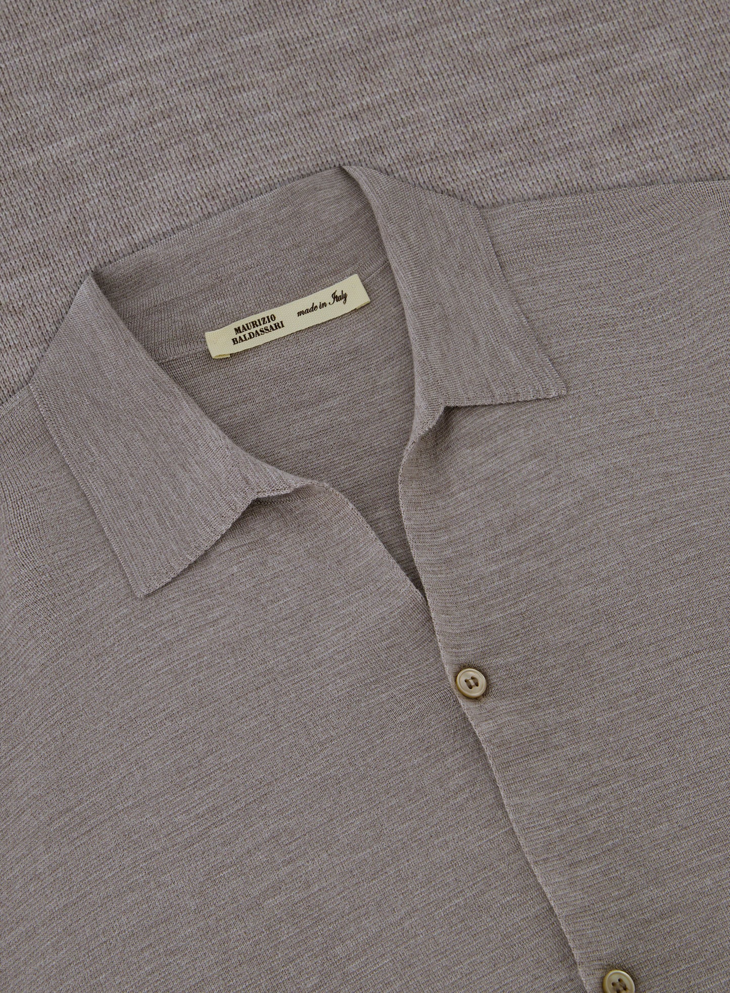 Shirt van virgin wol | FULL_WIDTH | Beige