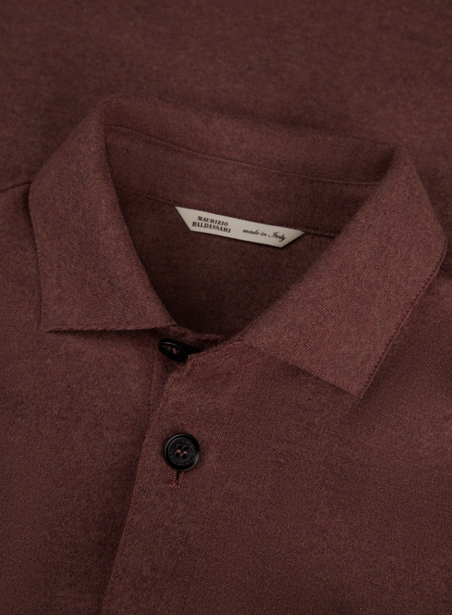 Overshirt van wol en cashmere | FULL_WIDTH | Roest