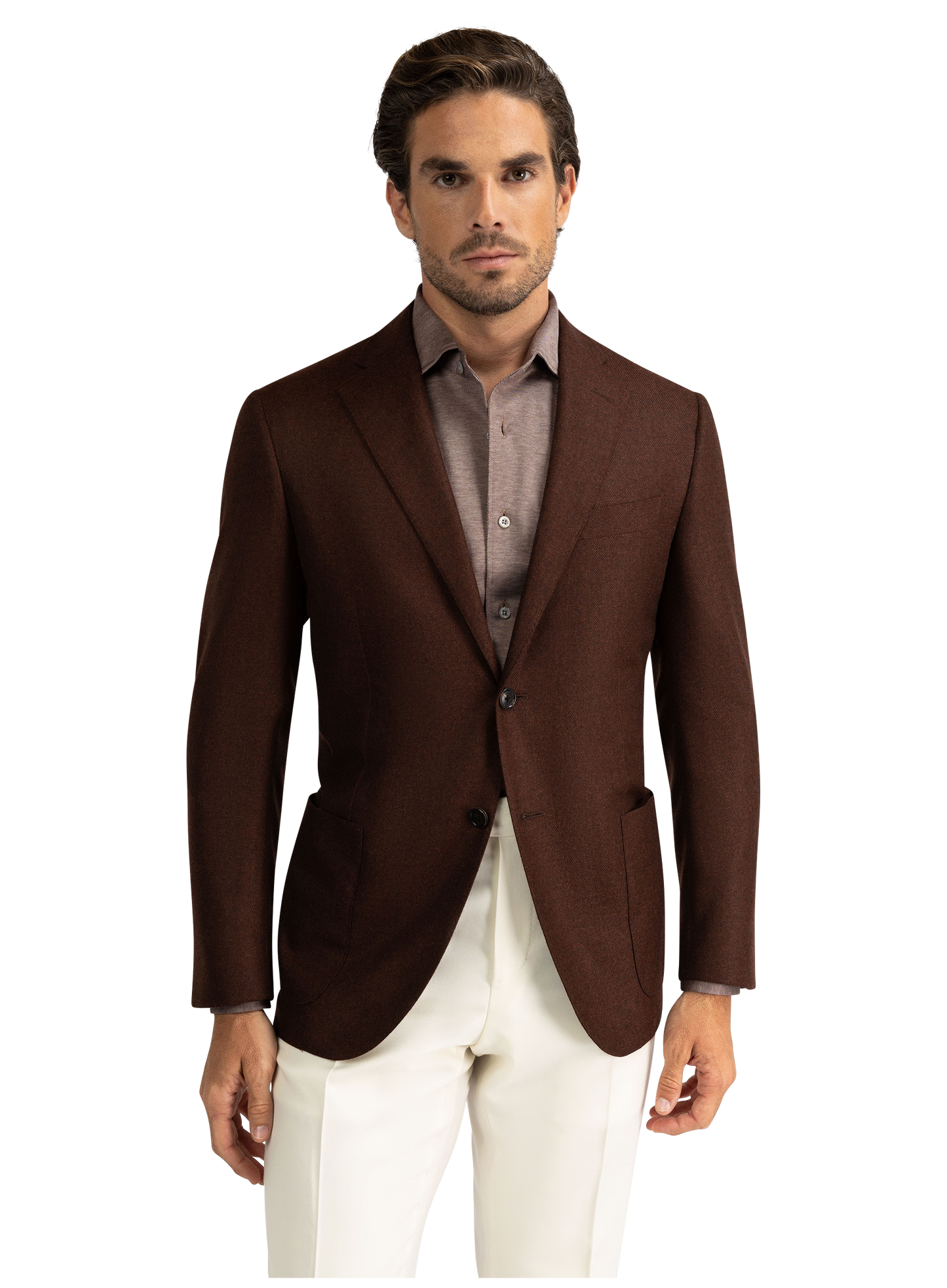 Jasje van wol en cashmere | Bordeaux