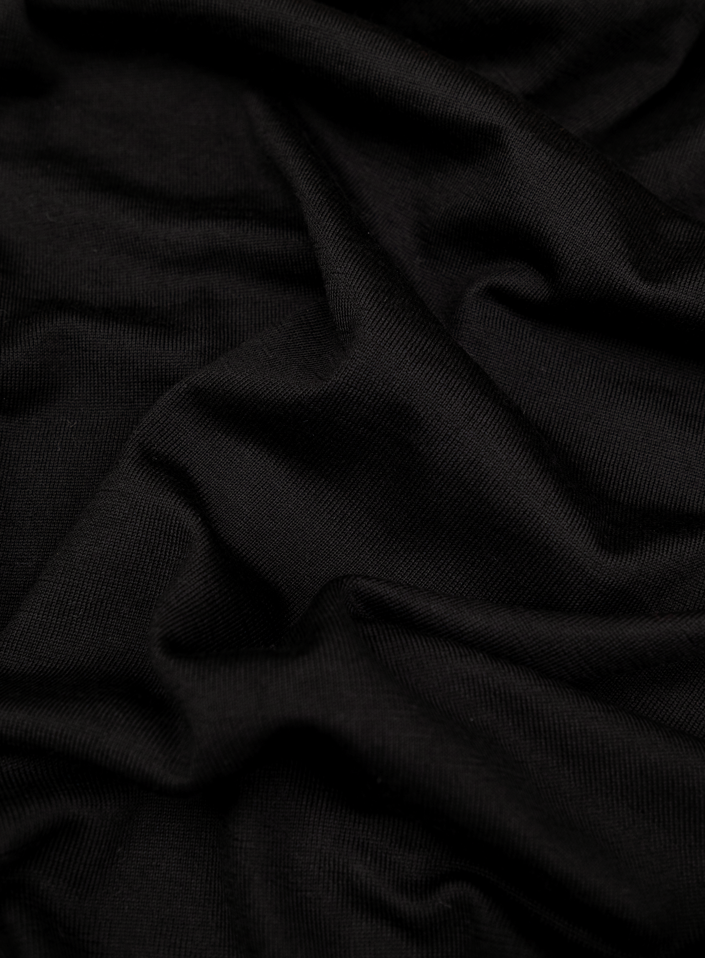 Half-zip vest van virgin wol | FULL_WIDTH | Zwart