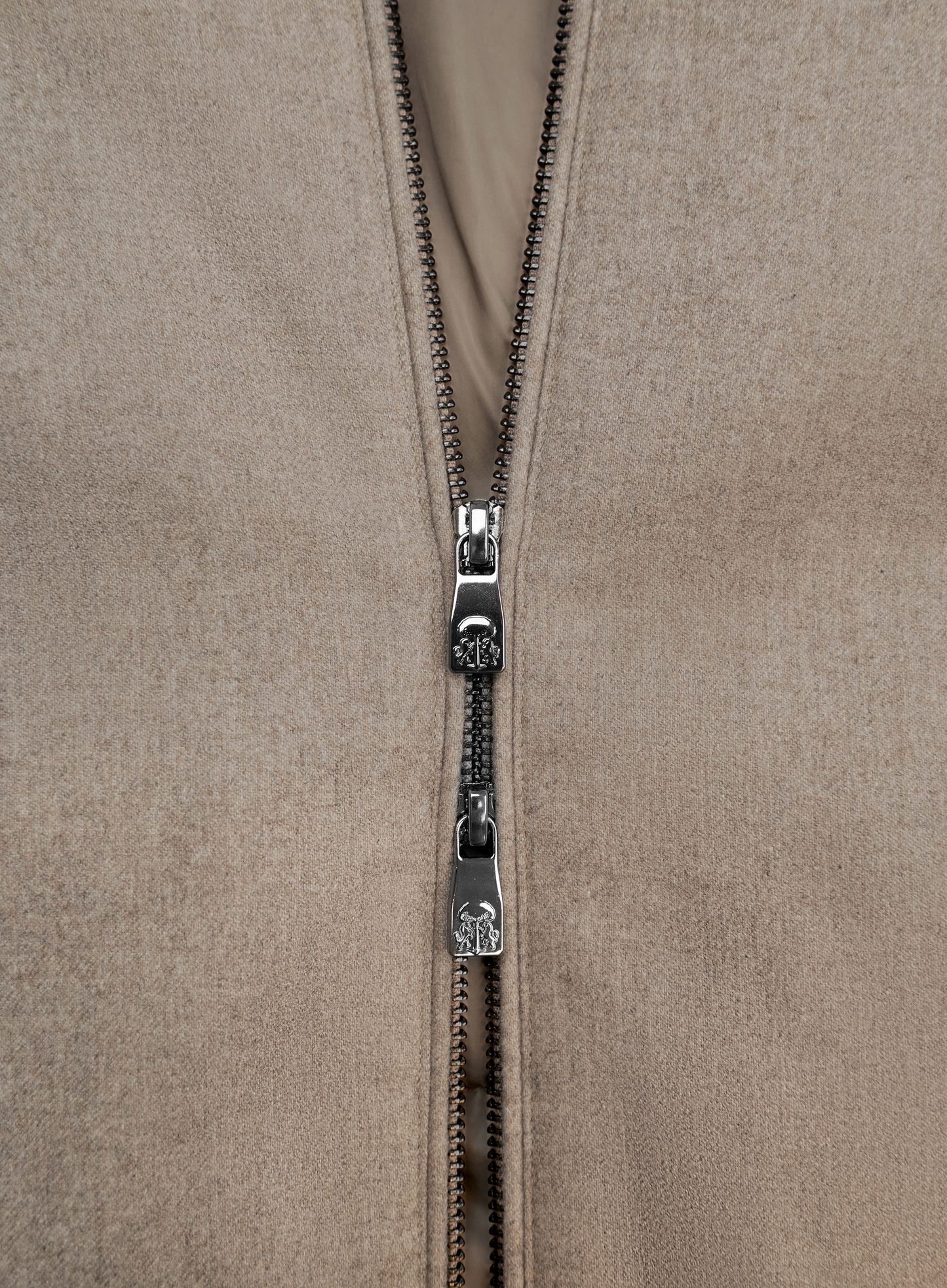 Jas van cashmere | FULL_WIDTH | Beige