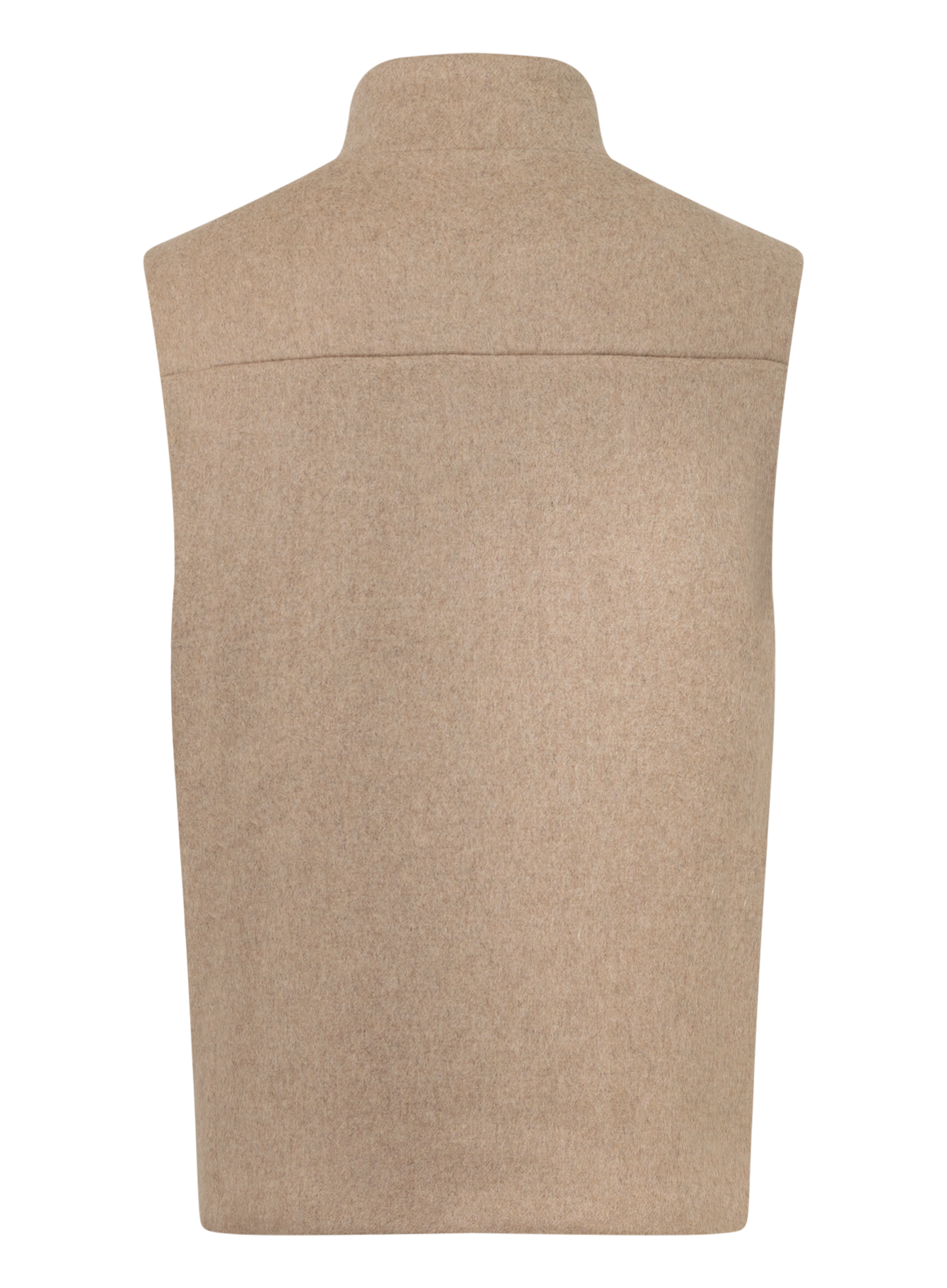 Axel bodywarmer van wol | Beige