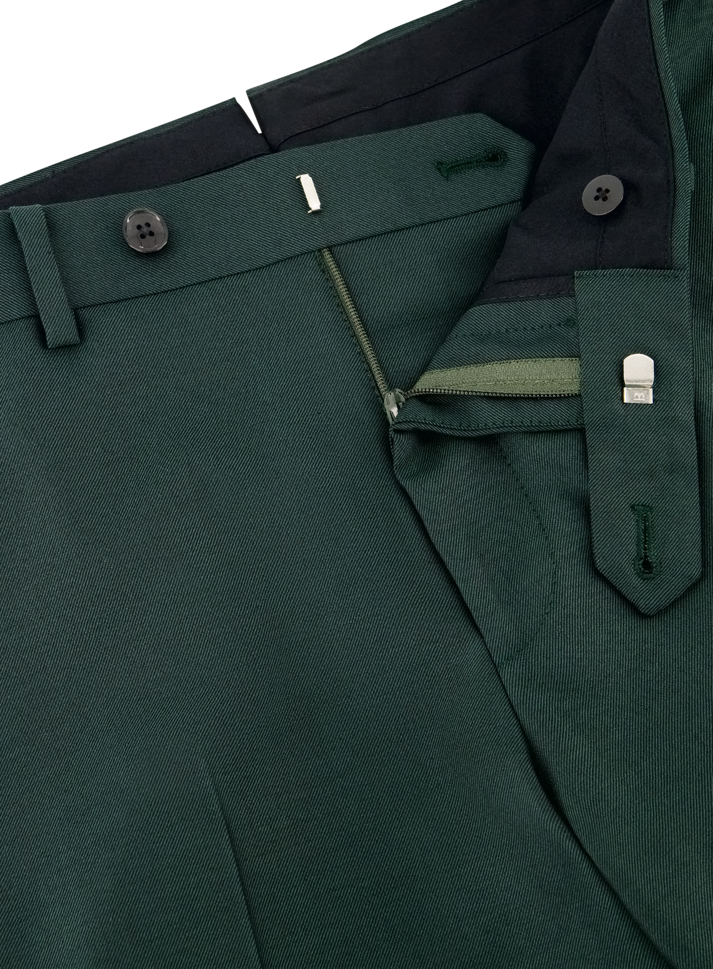 Driedelig pak van wol | FULL_WIDTH | Groen