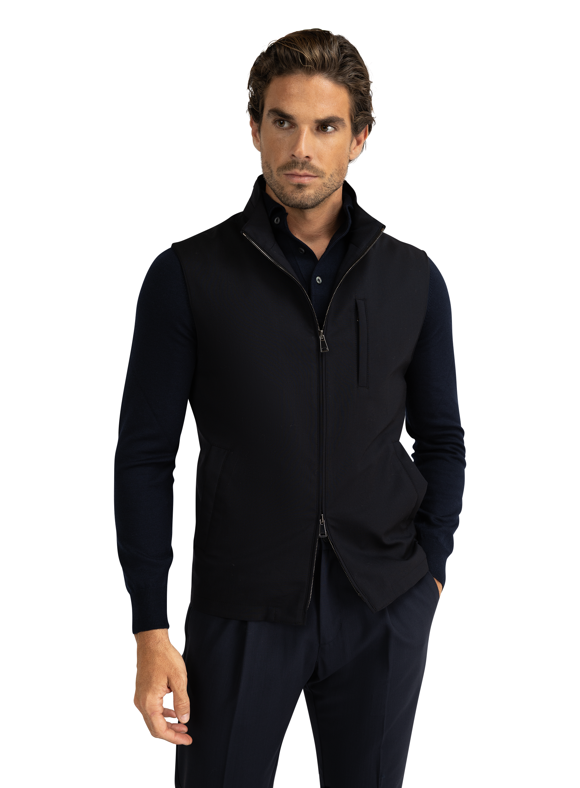 Waterafstotende Bodywarmer | BLUE NAVY