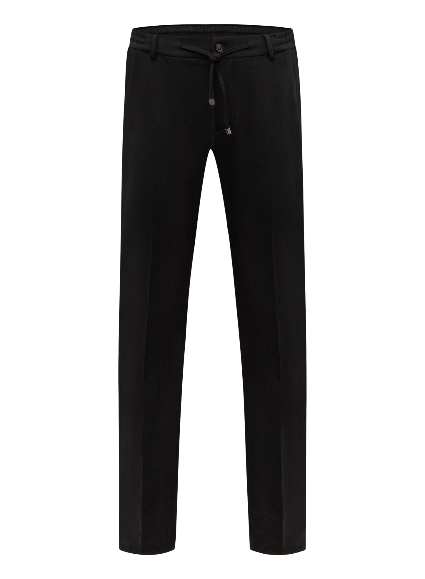 Spiaggia jog pantalon van wol | Zwart