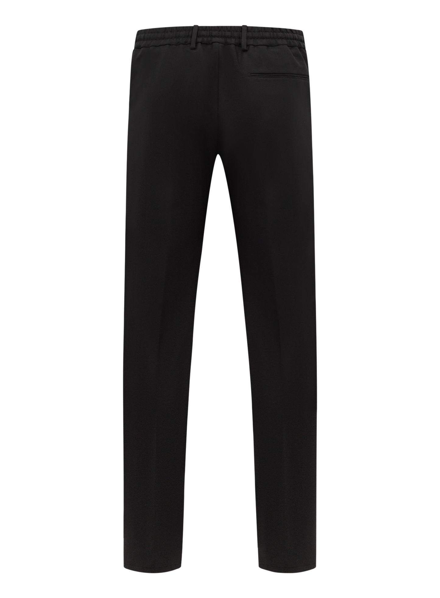 Spiaggia jog pantalon van wol | Zwart