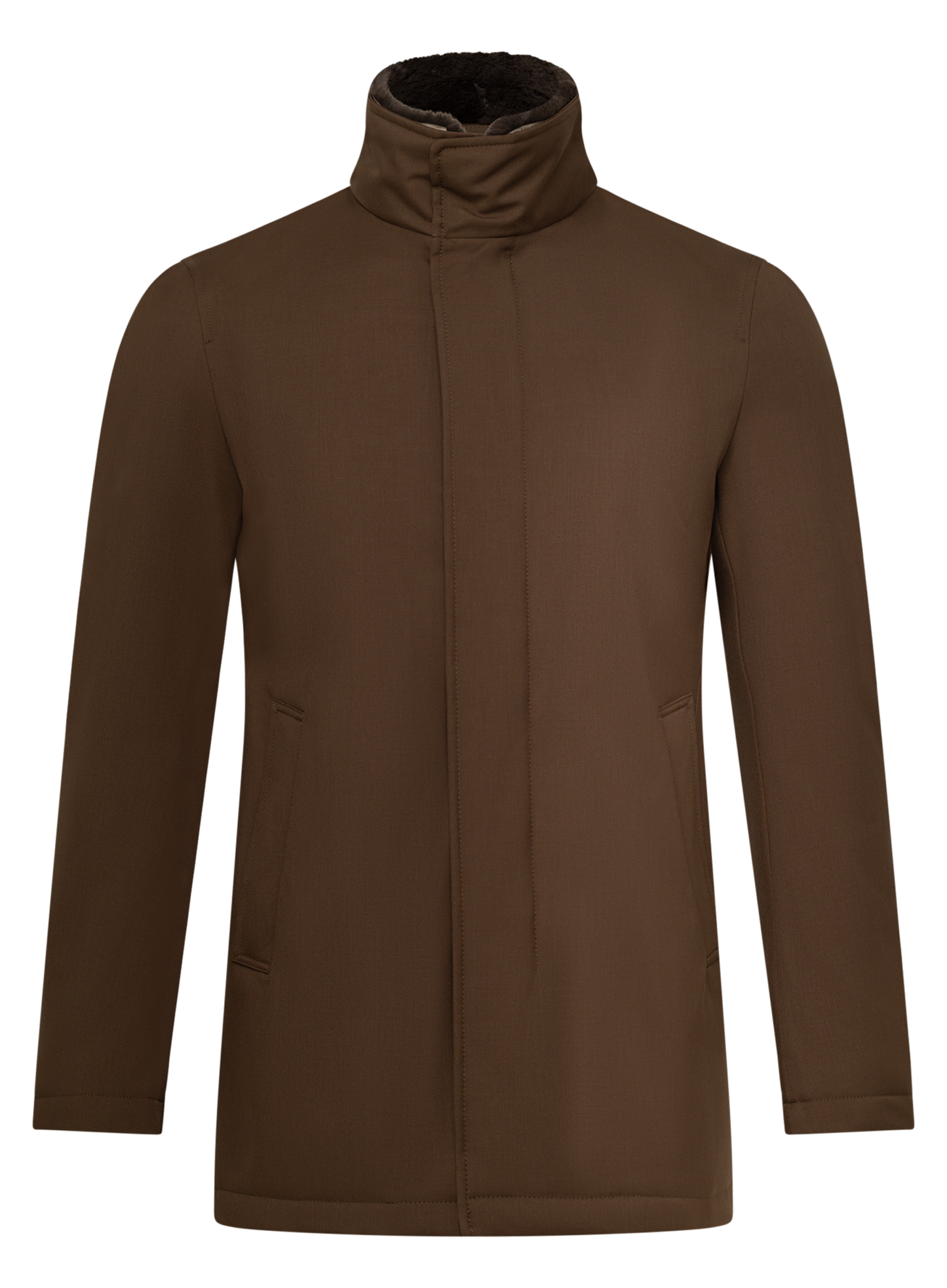 Waterafstontende jas | FULL_WIDTH | Bruin