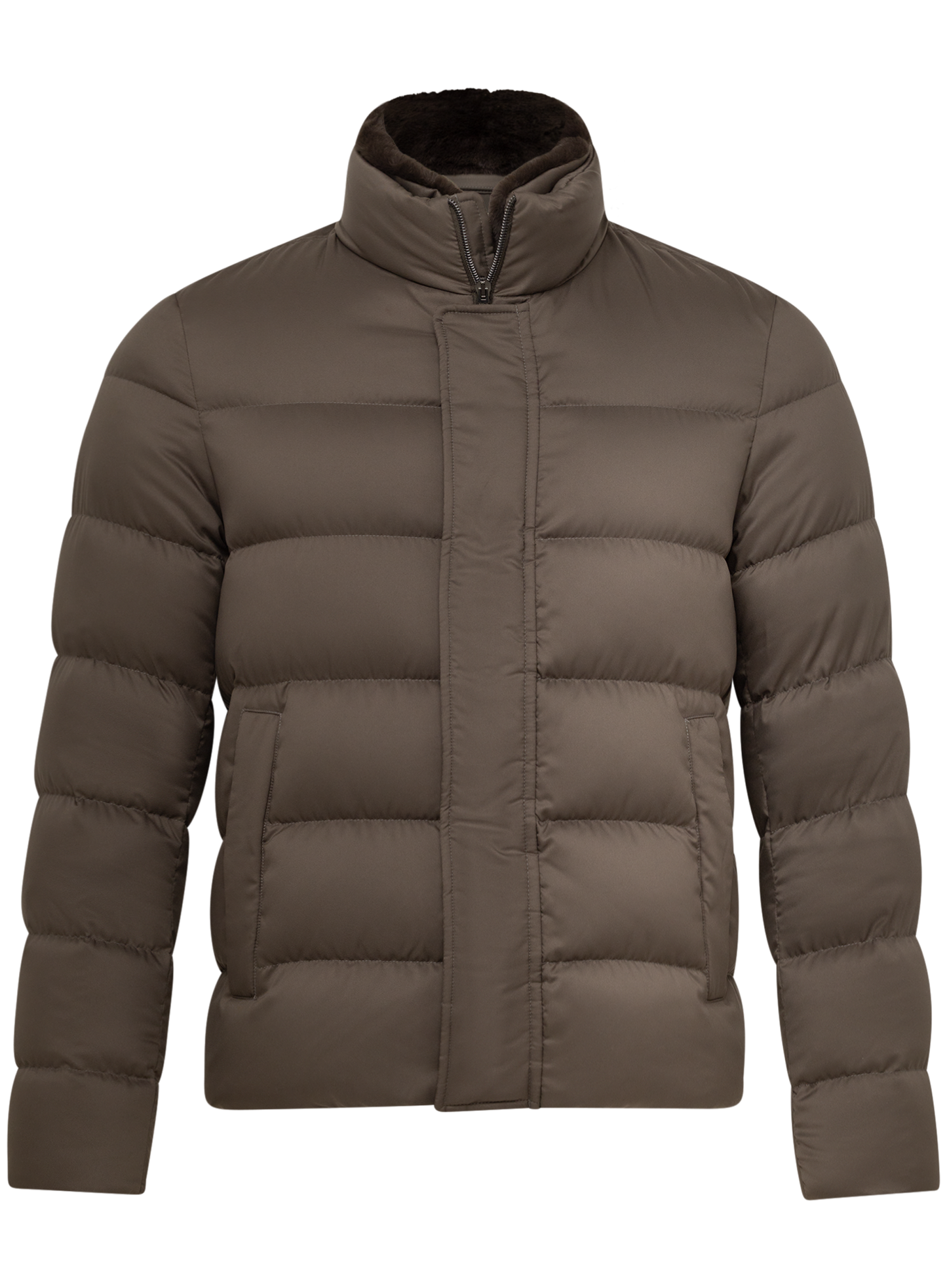 Waterafstotende jas | FULL_WIDTH | TAUPE