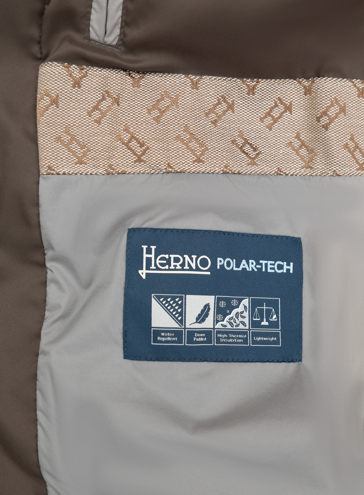 Waterafstotende jas | FULL_WIDTH | TAUPE