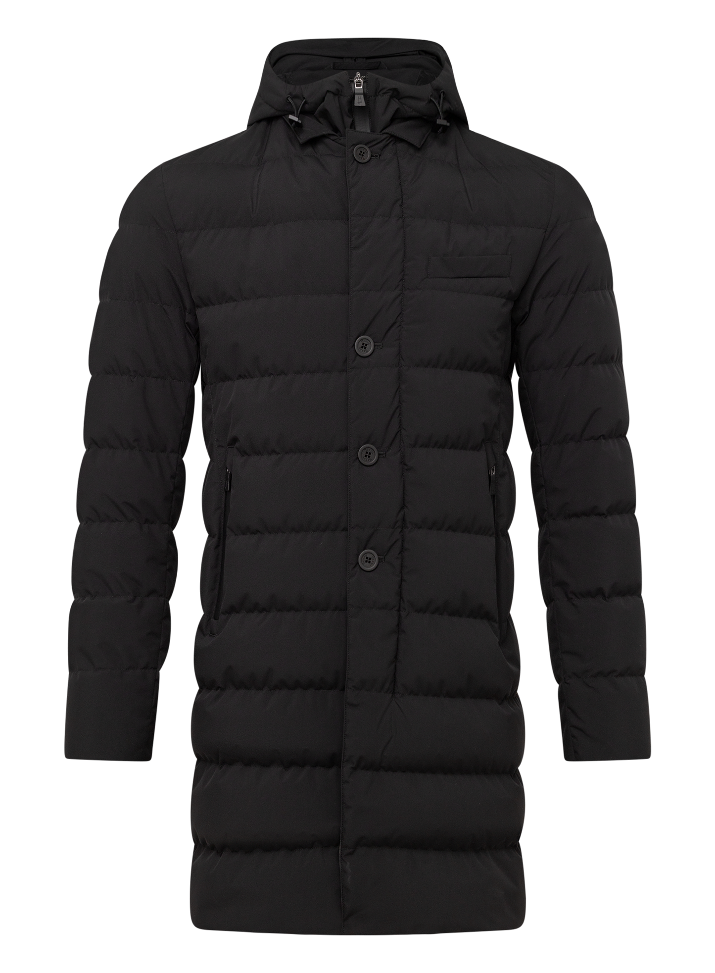 Waterafstotende jas | FULL_WIDTH | Zwart