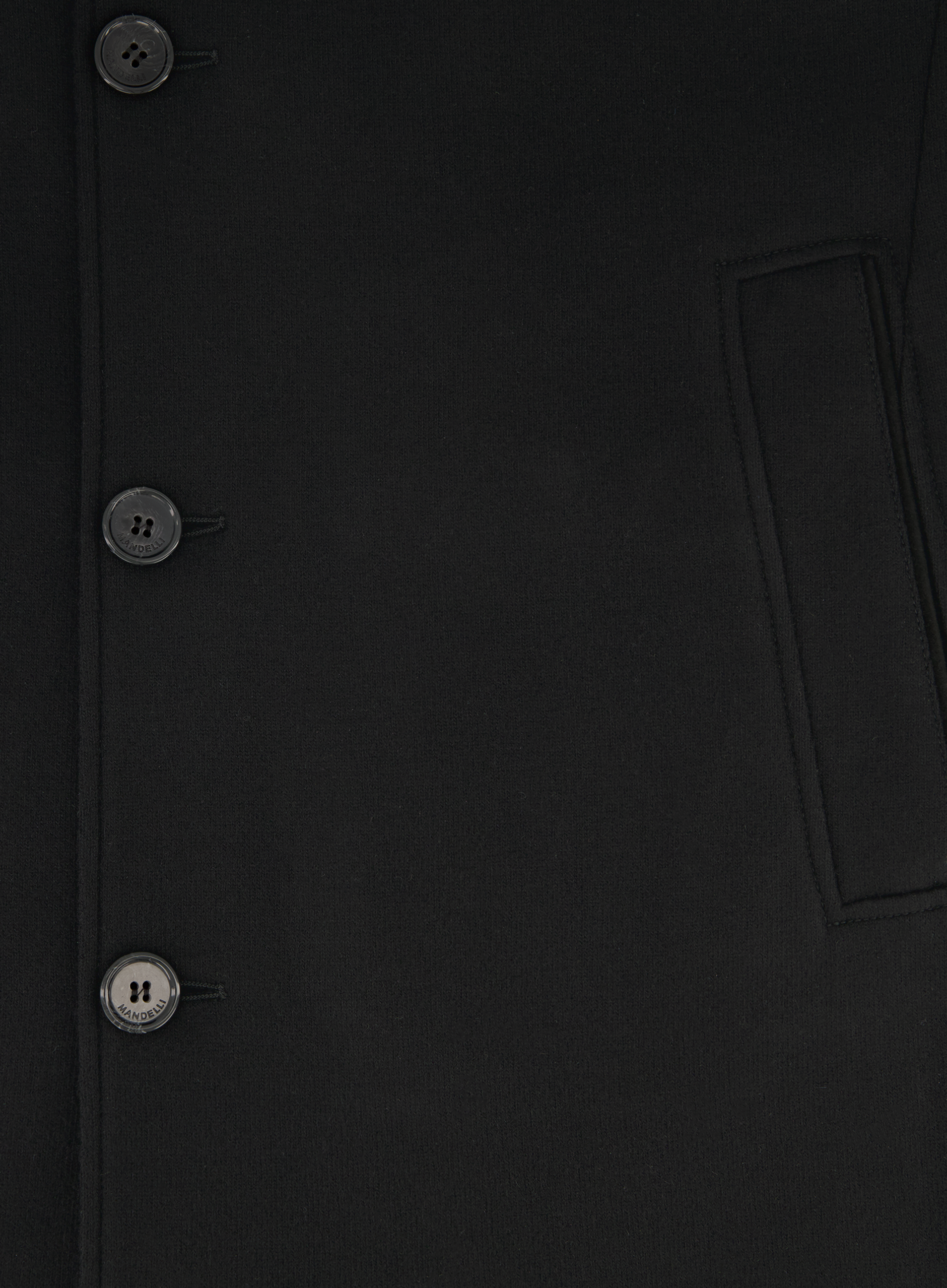 Jas van cashmere | FULL_WIDTH | Zwart