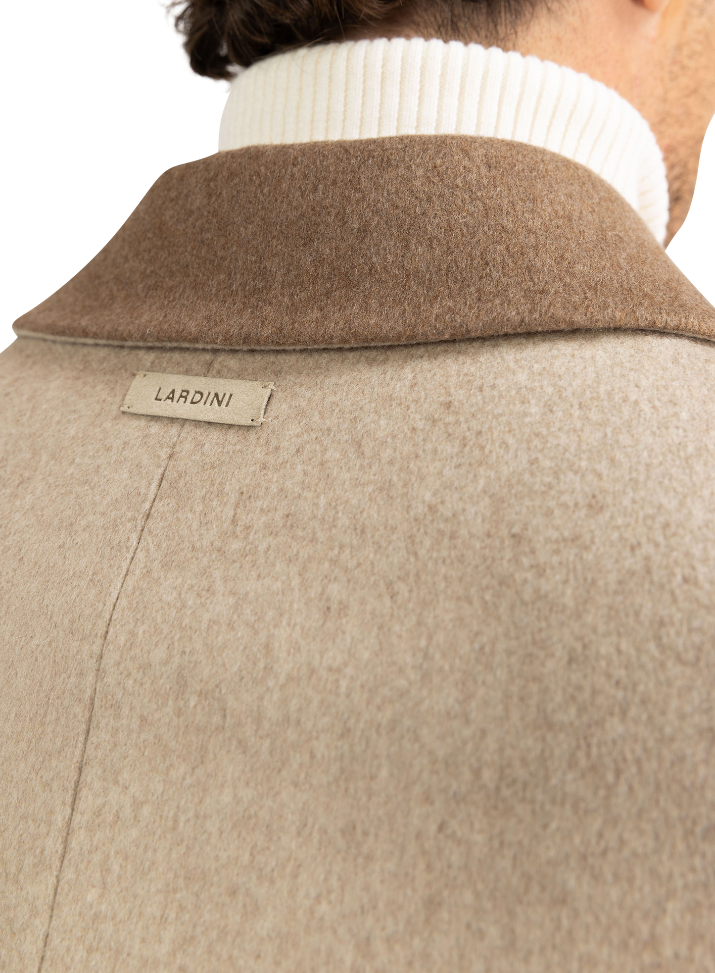 Jas van wol | FULL_WIDTH | Beige