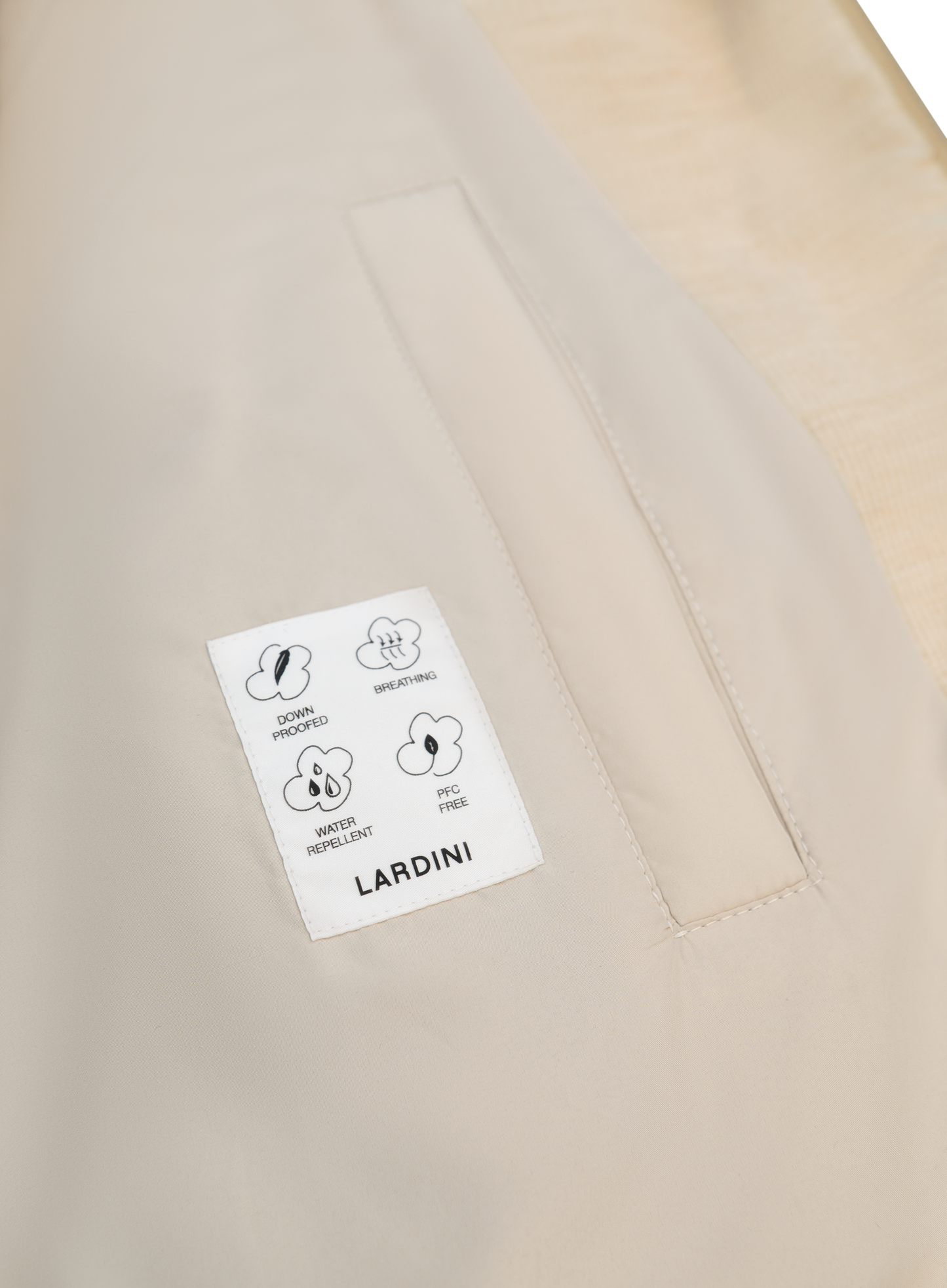 Corduroy jas met capuchon | FULL_WIDTH | Beige
