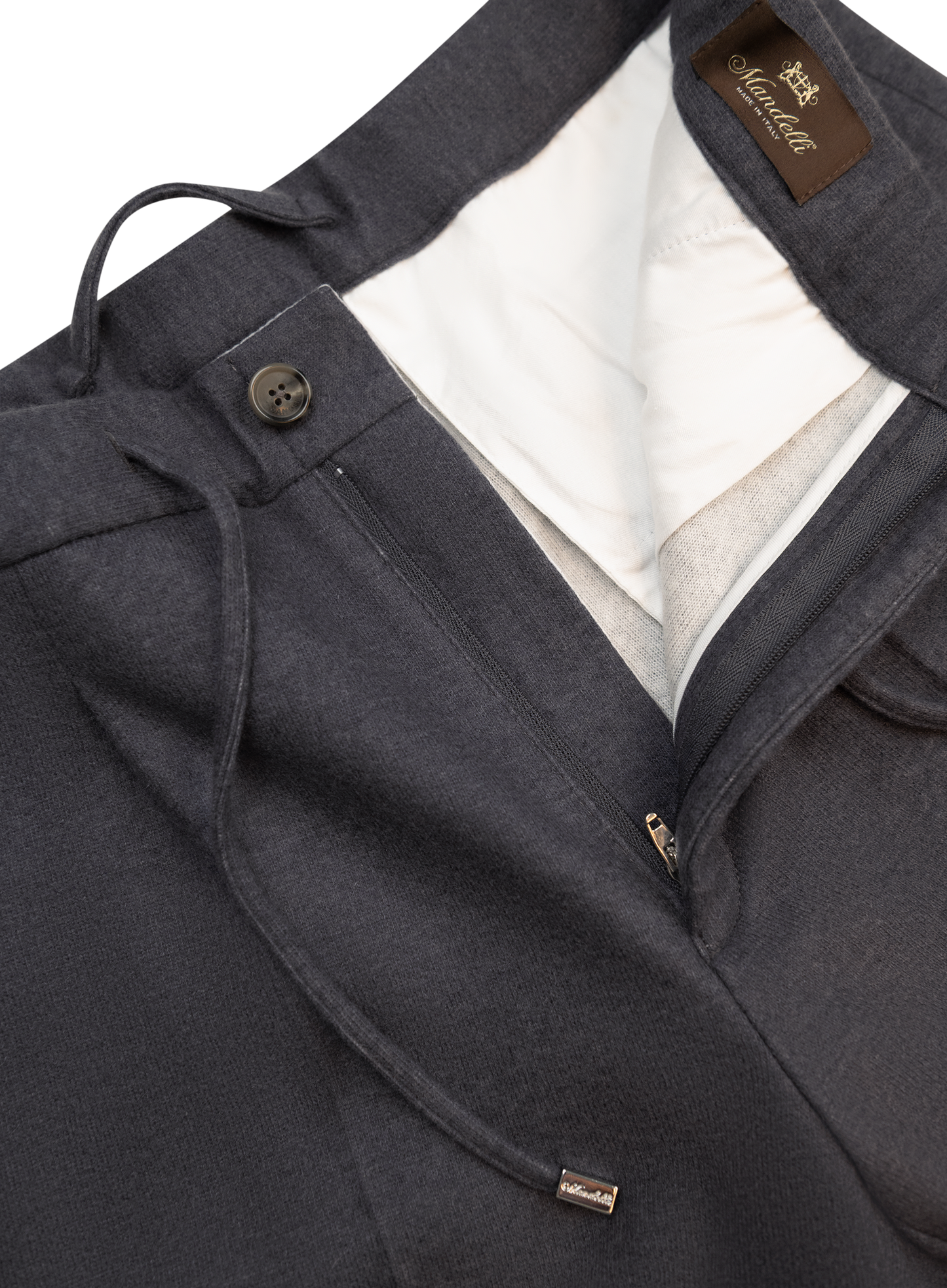 Cashmere broek | FULL_WIDTH | M.Grijs