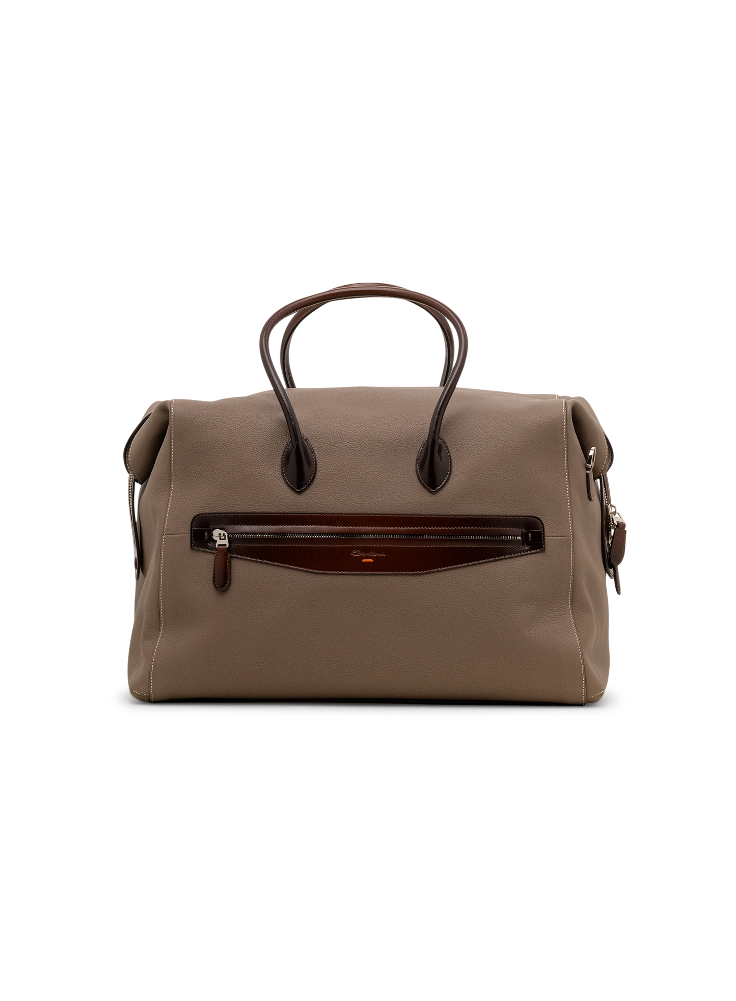 Weekendtas van leer | FULL_WIDTH | TAUPE