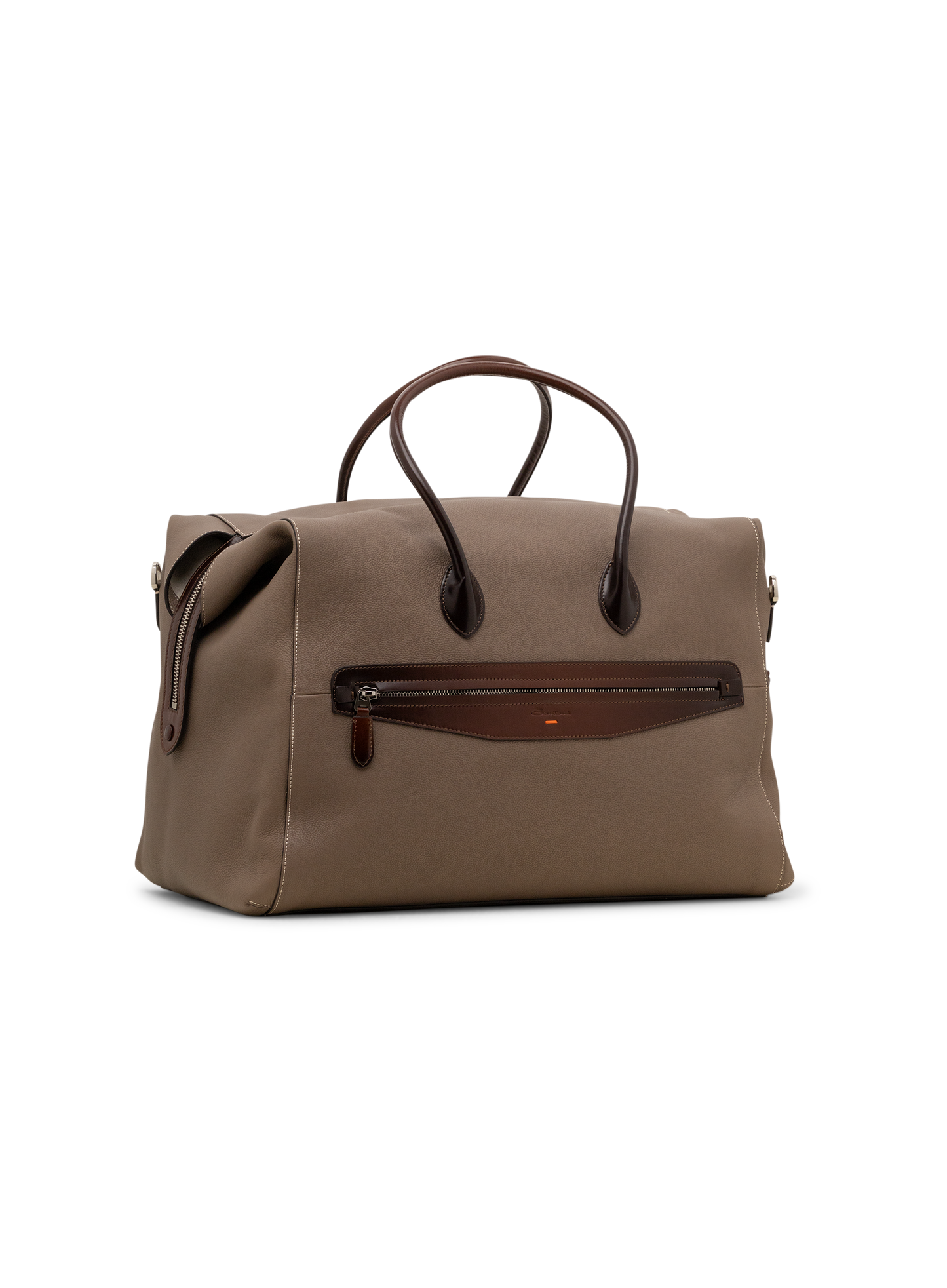 Weekendtas van leer | FULL_WIDTH | TAUPE