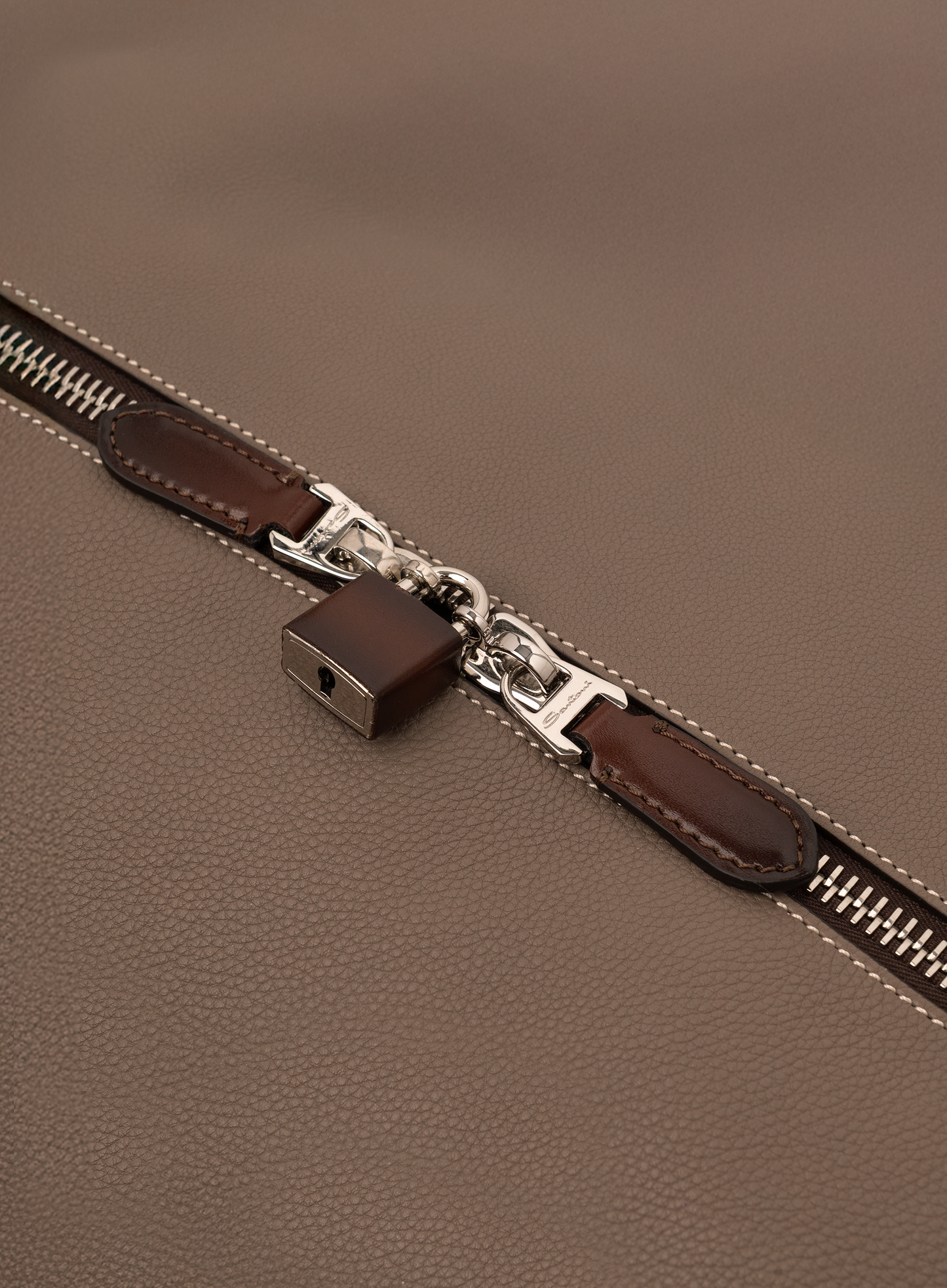 Weekendtas van leer | FULL_WIDTH | TAUPE