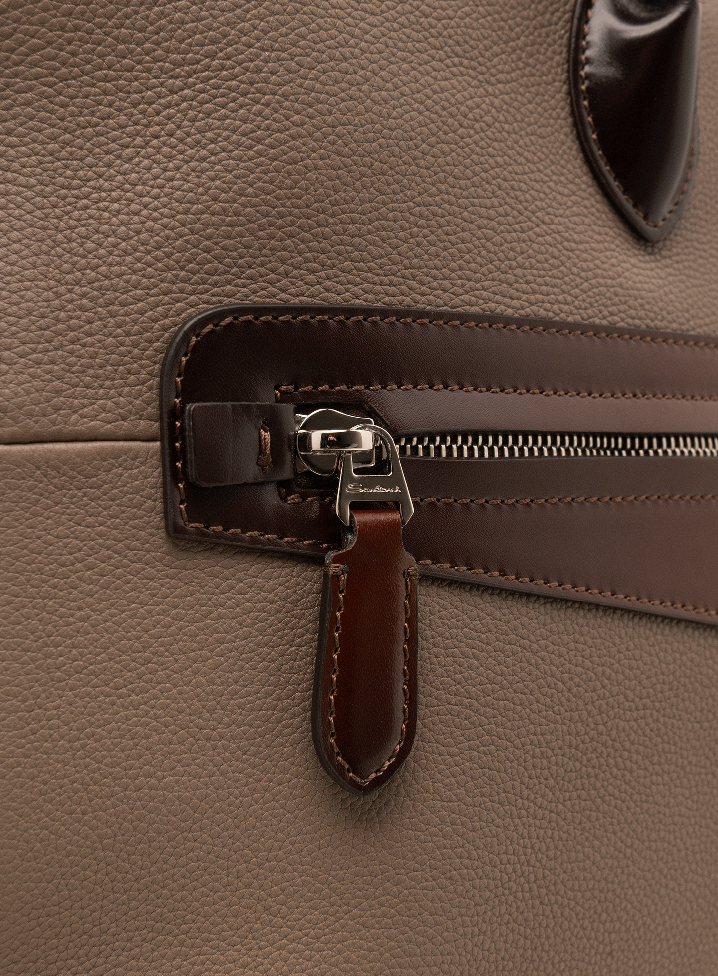 Weekendtas van leer | FULL_WIDTH | TAUPE
