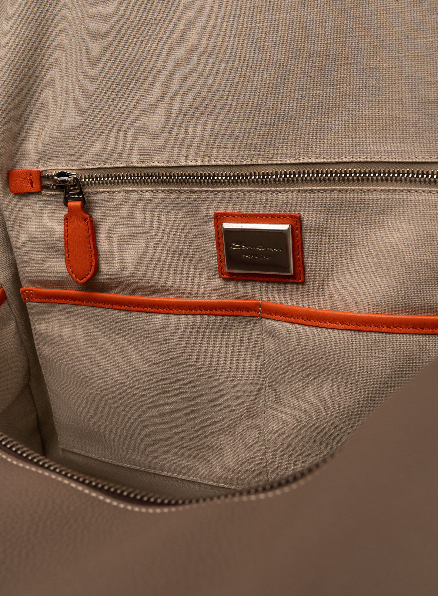 Weekendtas van leer | FULL_WIDTH | TAUPE