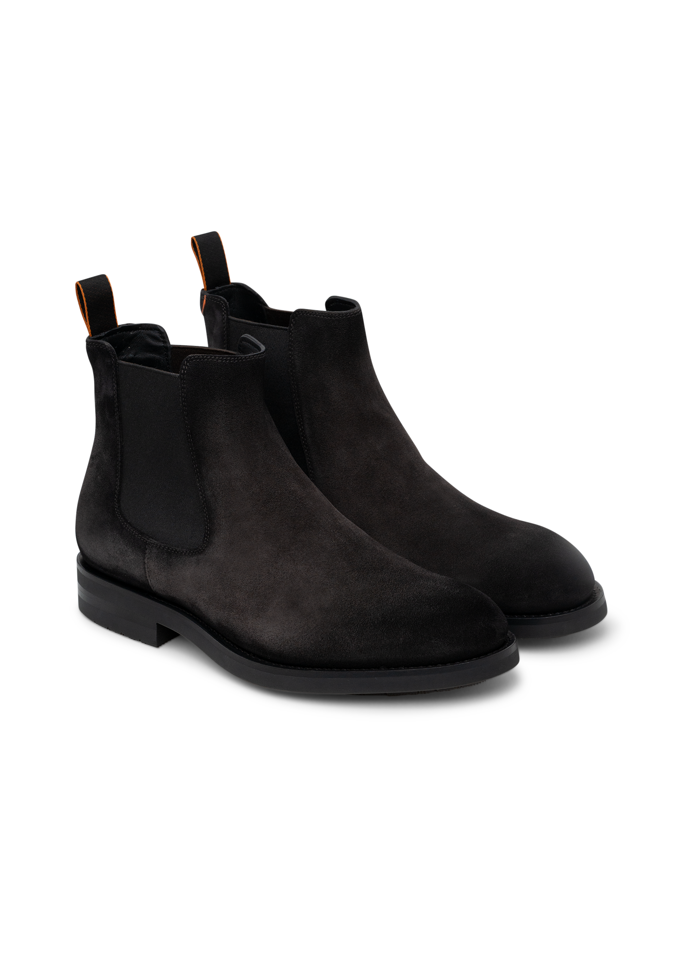 Chelsea boots van suède | Antraciet