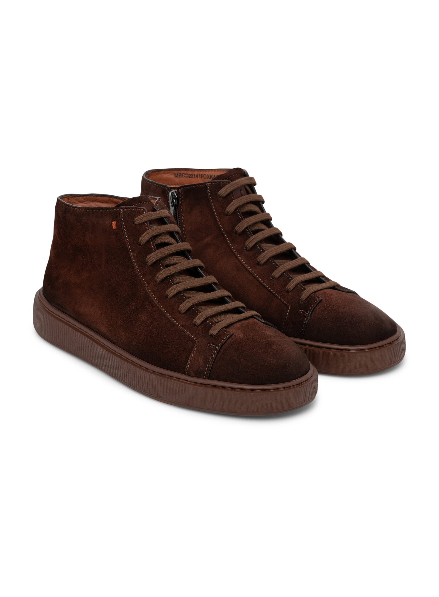 Sneakers van suède | DARK BORDEAUX