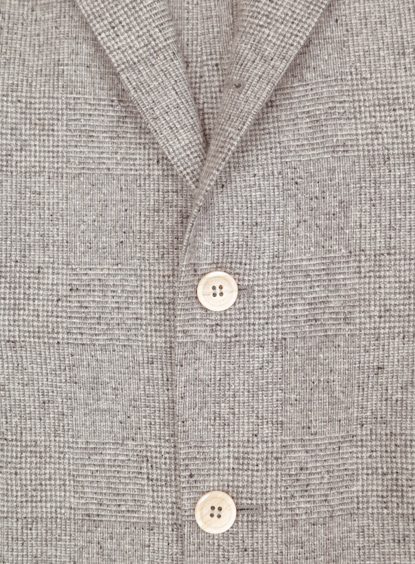 Glenchek jasje van zijde, wol en cashmere | FULL_WIDTH | Grijs