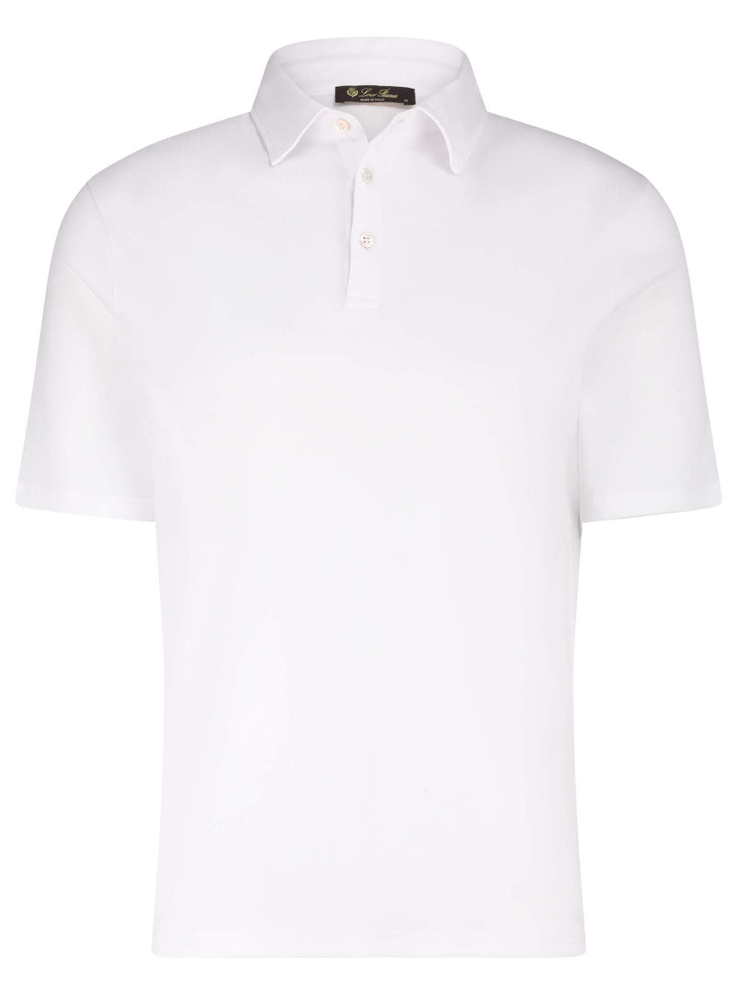 Polo van katoen | Wit