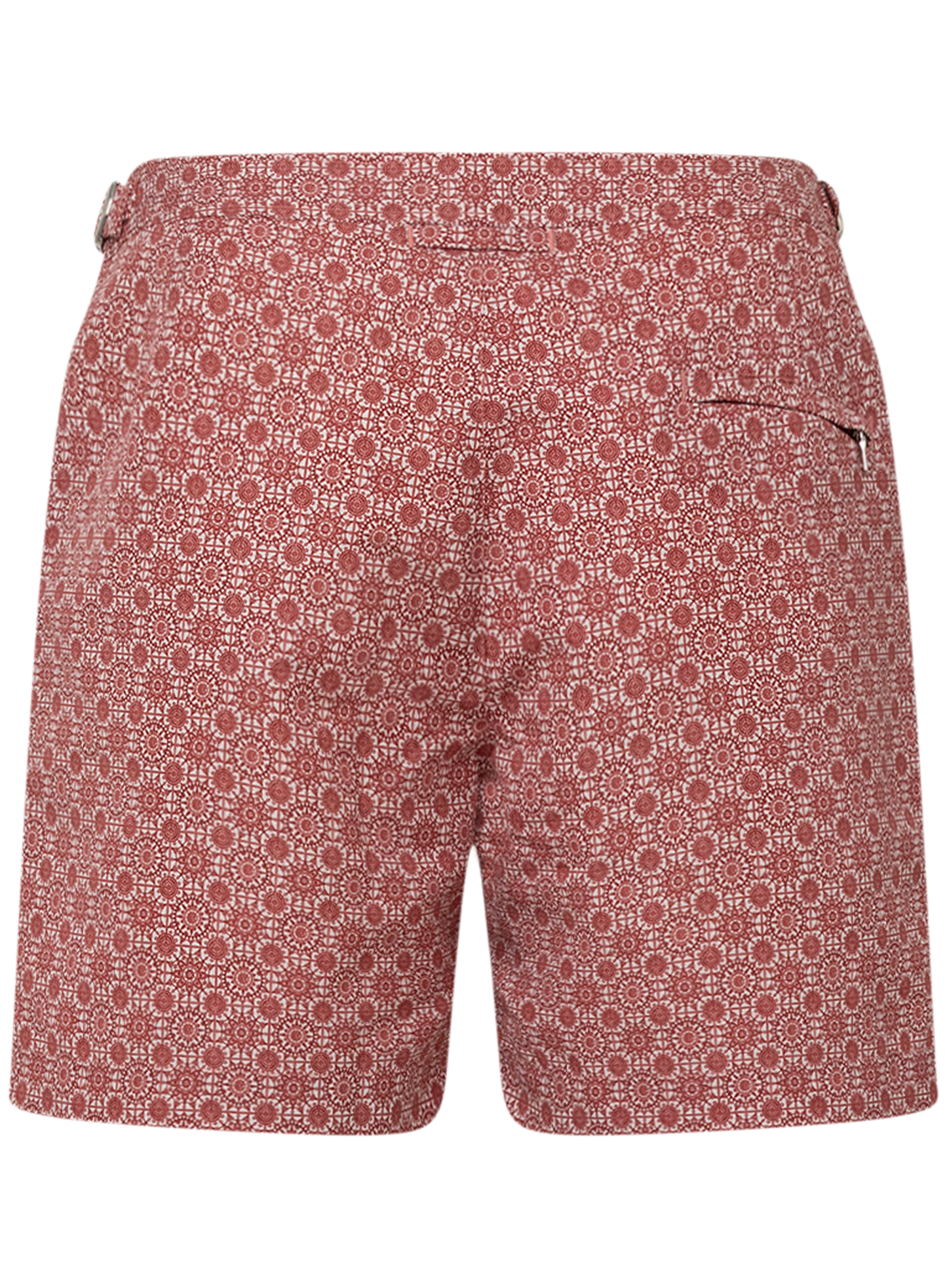 Bulldog zwembroek met print | Bordeaux