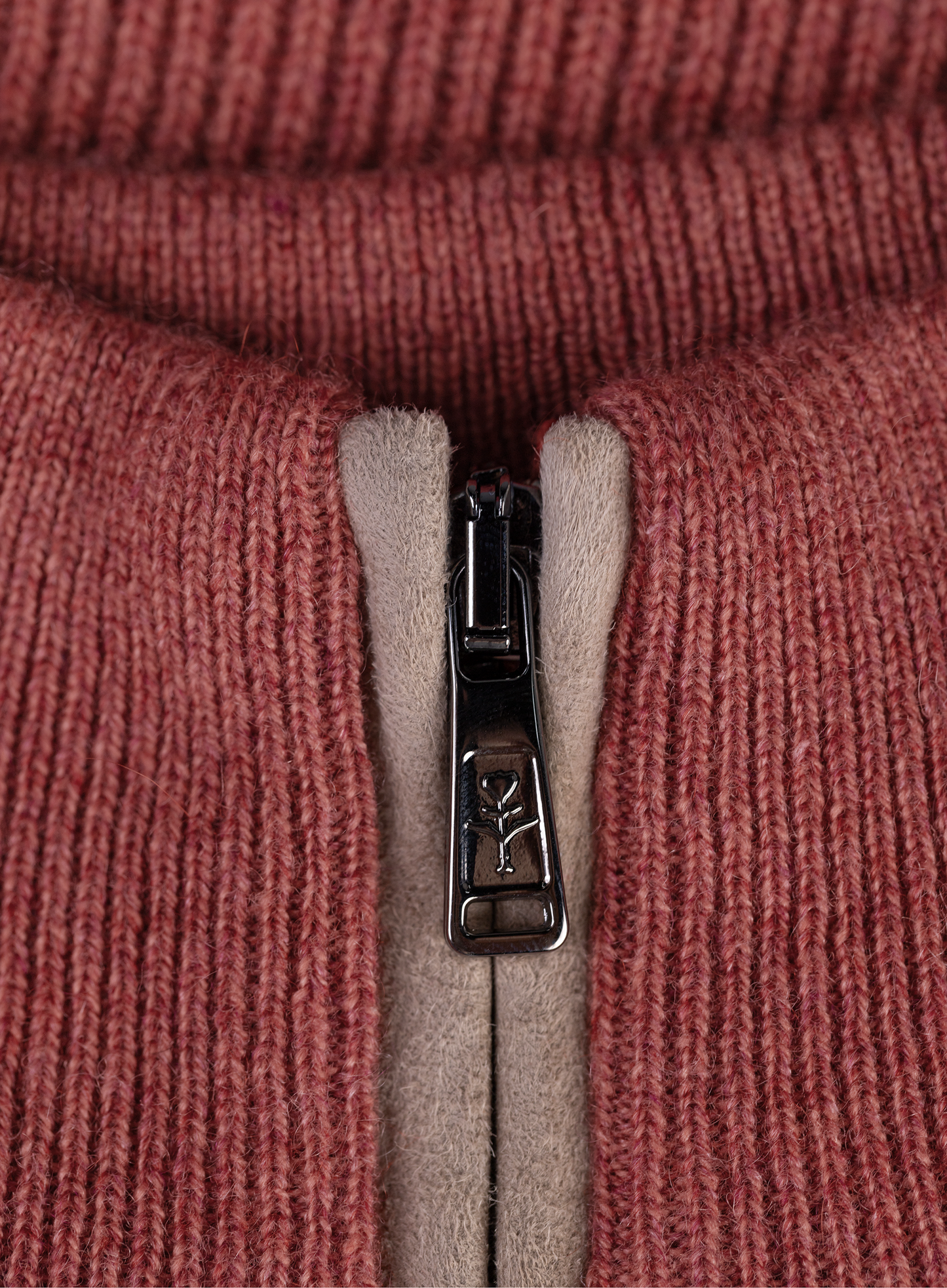Half-zip trui van cashmere | FULL_WIDTH | SOUR CHERRY
