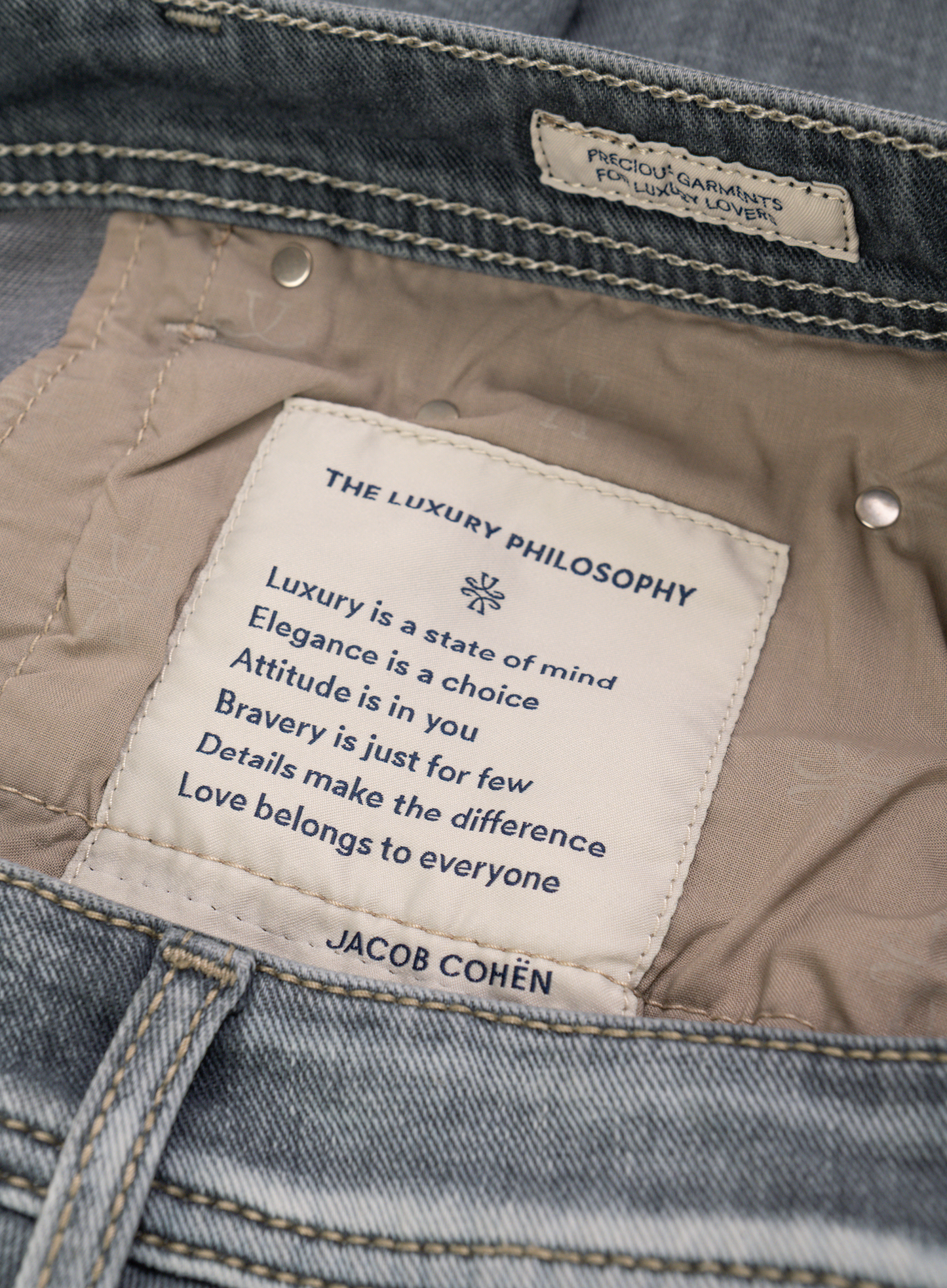 Bard jeans van katoen | FULL_WIDTH | Grijs