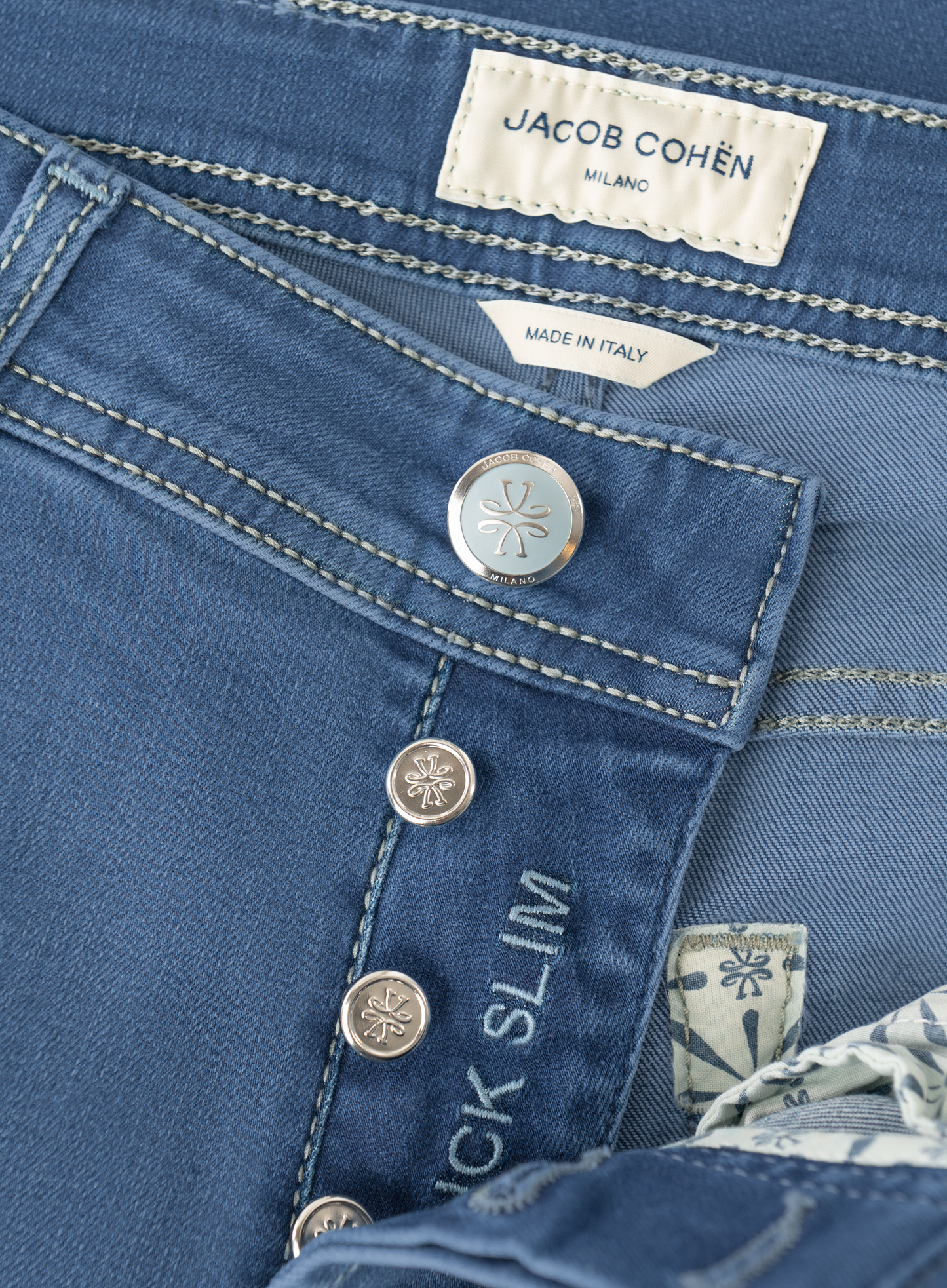 Nick jeans van katoen | FULL_WIDTH | MID.BLAUW