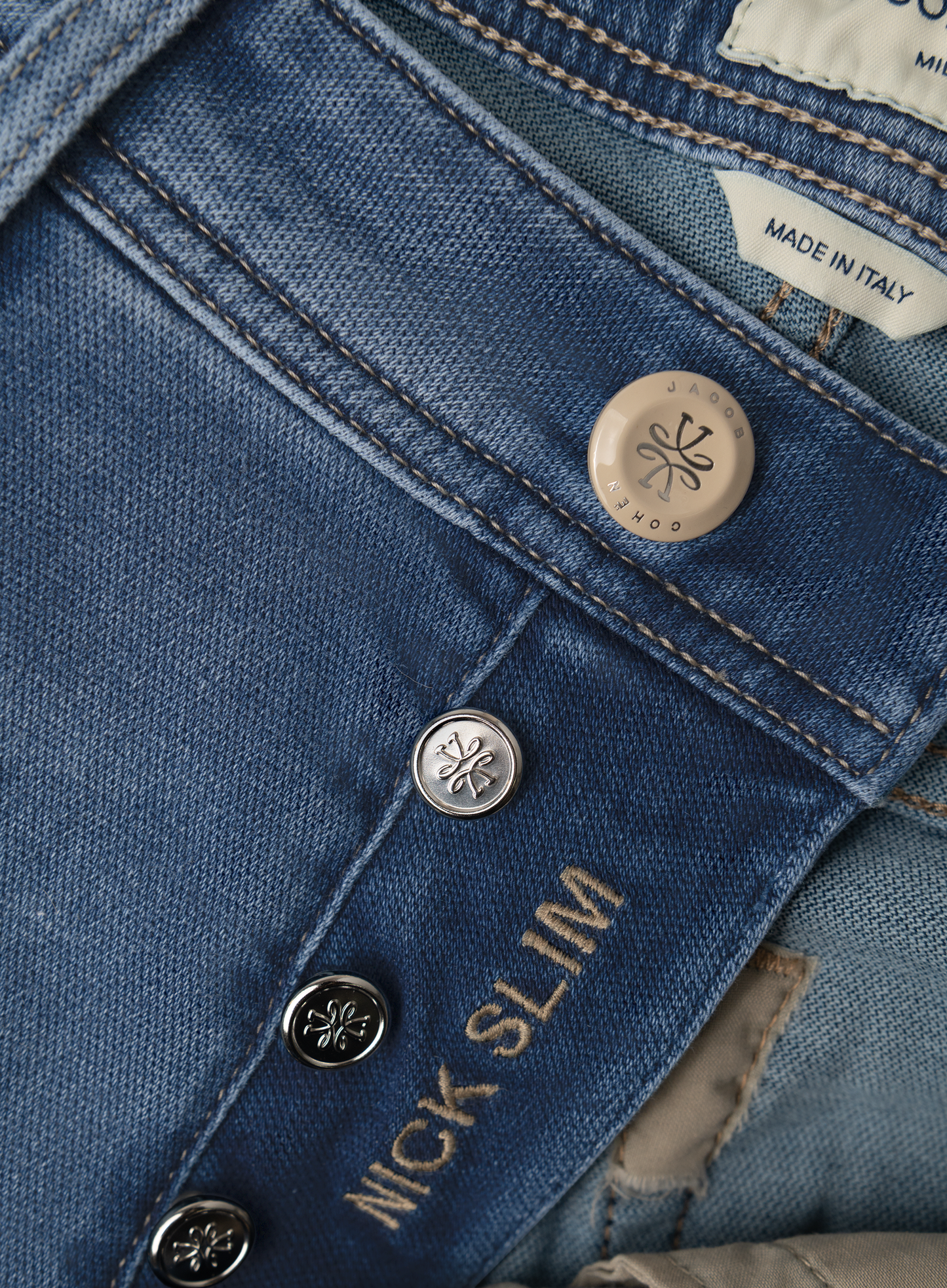 Nick jeans van katoen | FULL_WIDTH | Blauw