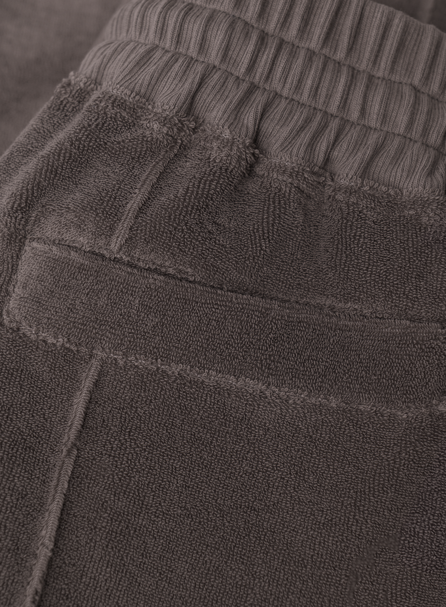 Terry broek van katoen | FULL_WIDTH | TAUPE