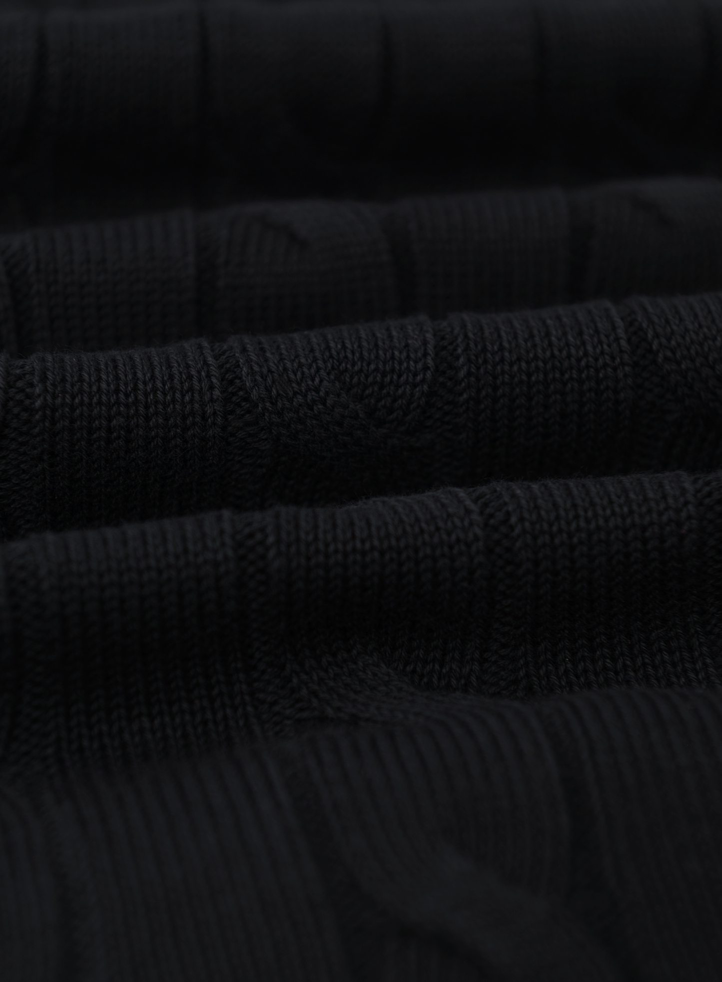 Polo van katoen | Zwart