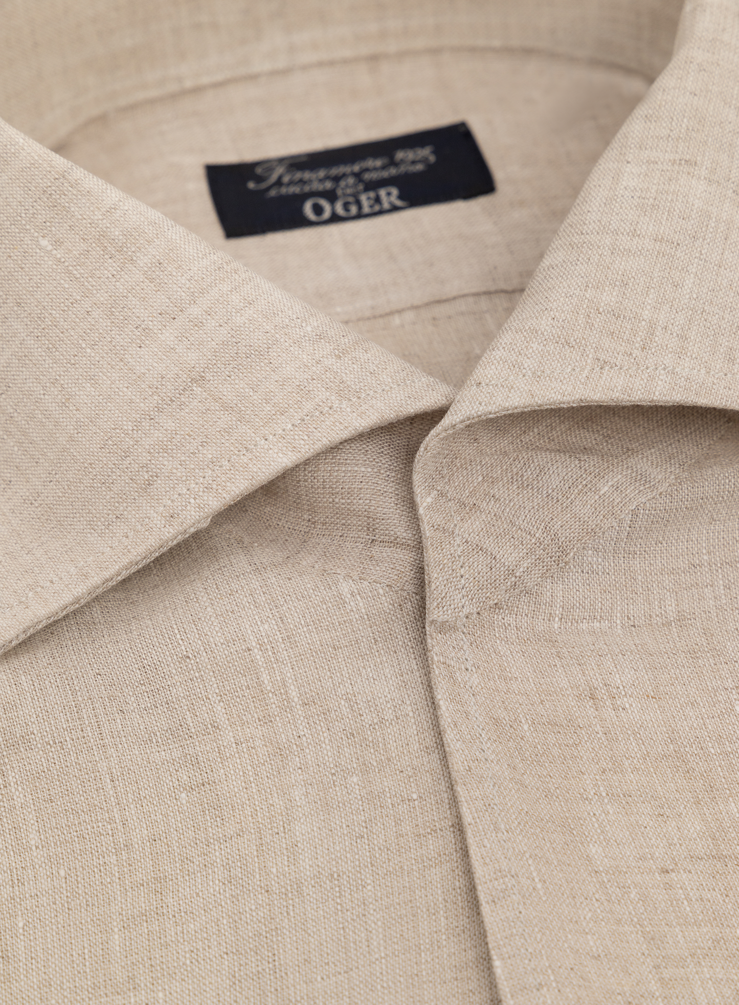 Linnen shirt | FULL_WIDTH | Beige