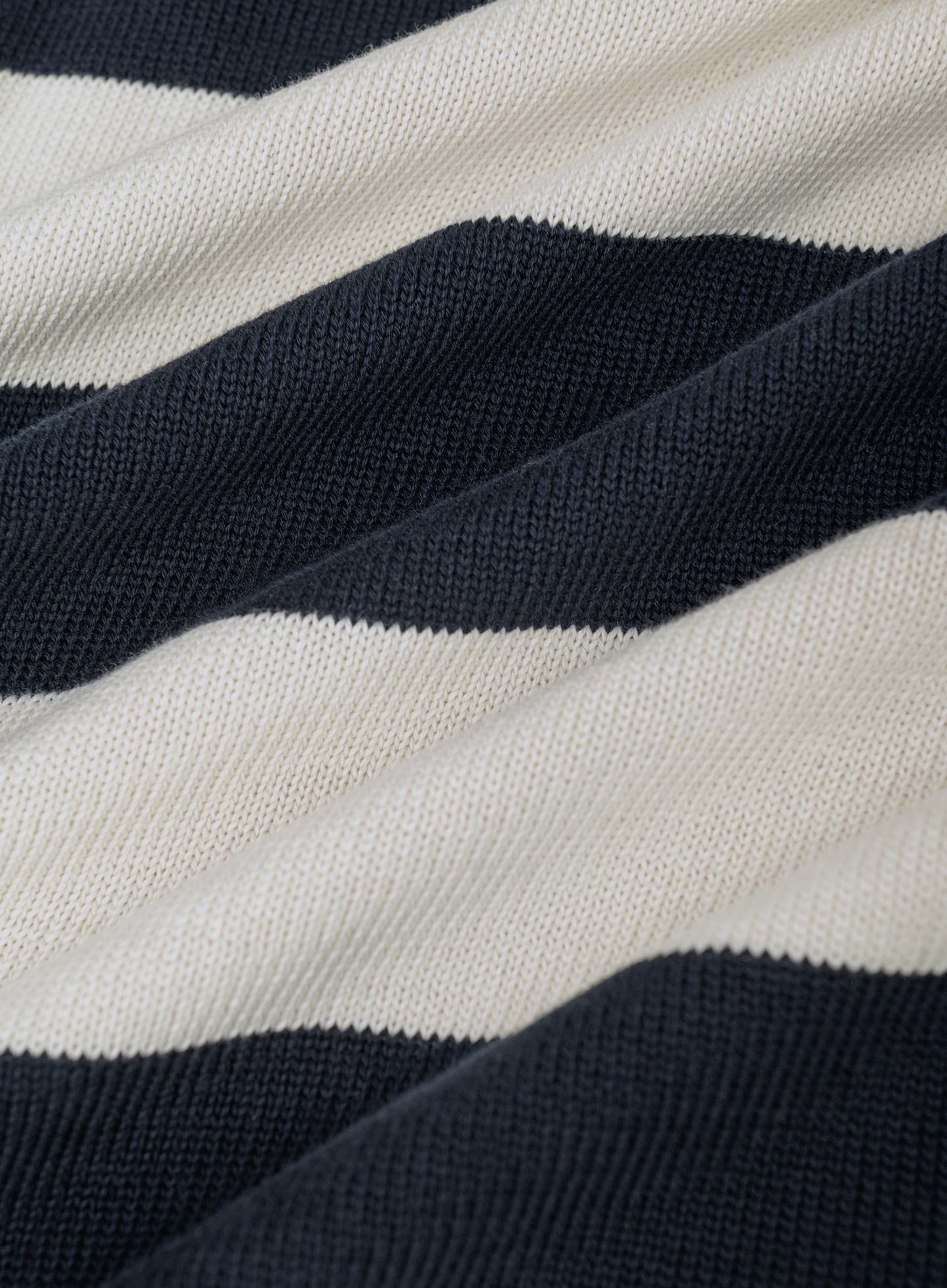 Buttonless polo van katoen | FULL_WIDTH | BLUE NAVY